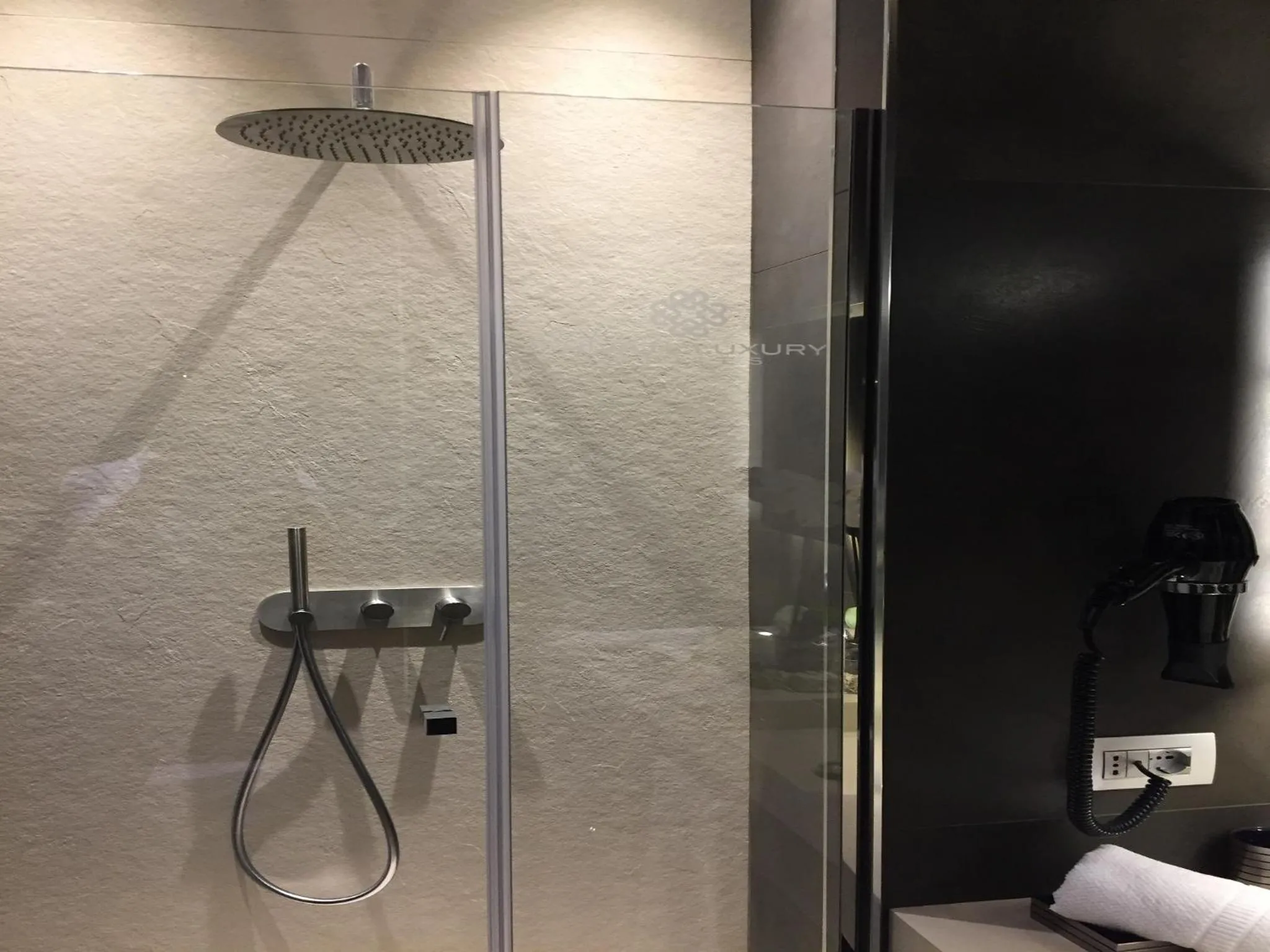 Shower in Private Luxury Suites