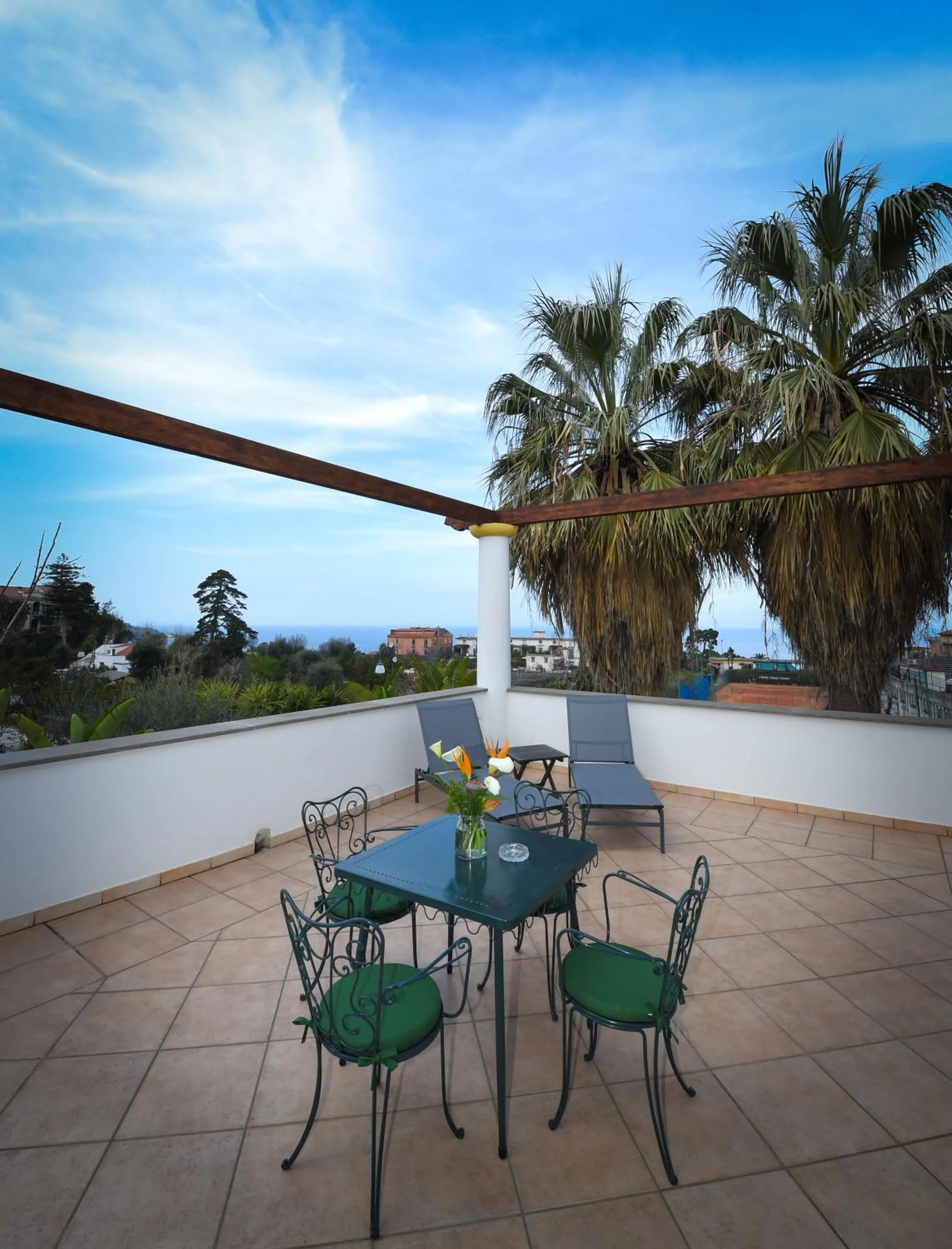 Balcony/Terrace in Bella Sorrento B&B