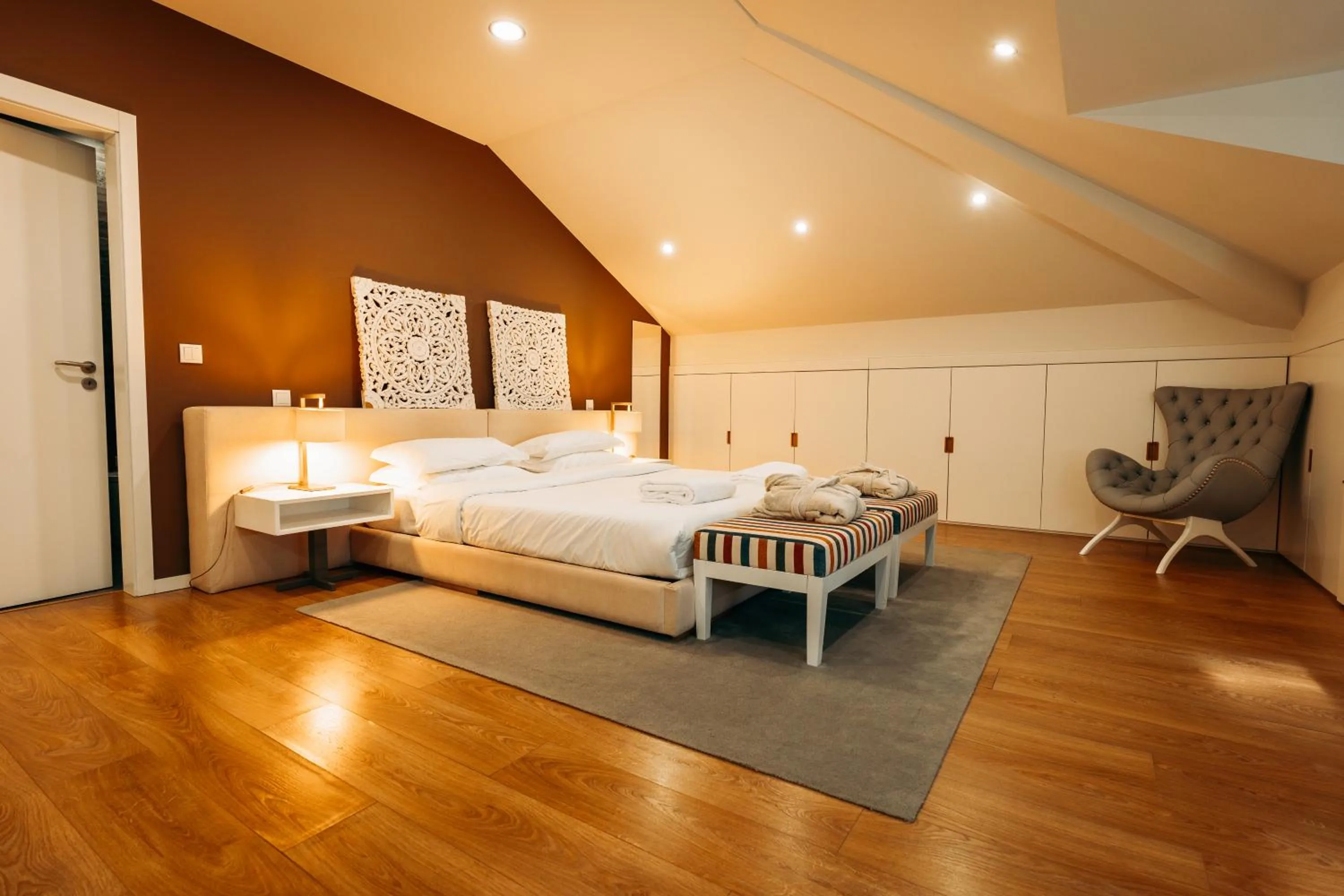 Bed in Borralha Hotel, Restaurante & Spa