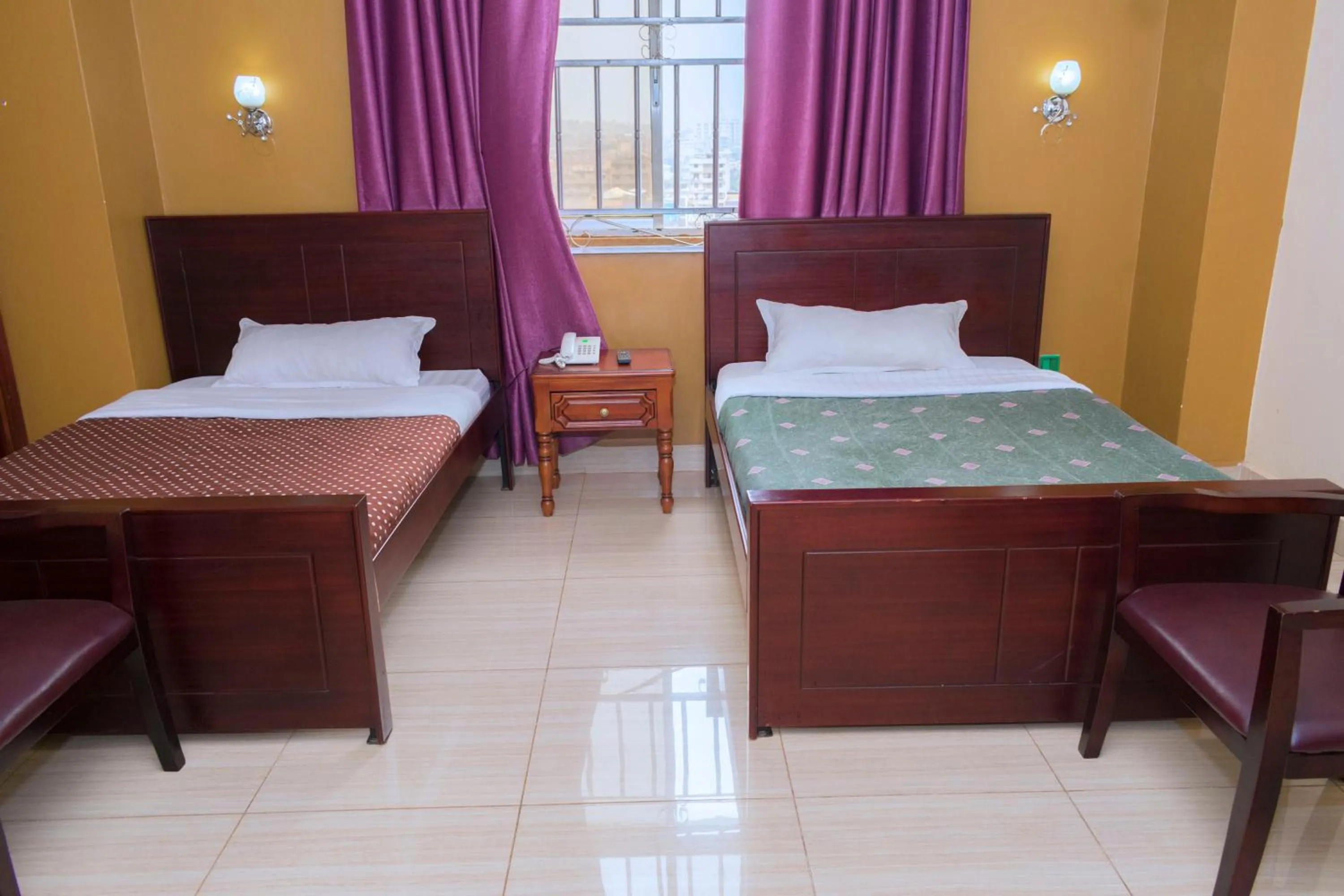 Photo of the whole room in Diamonds Hotel Kampala