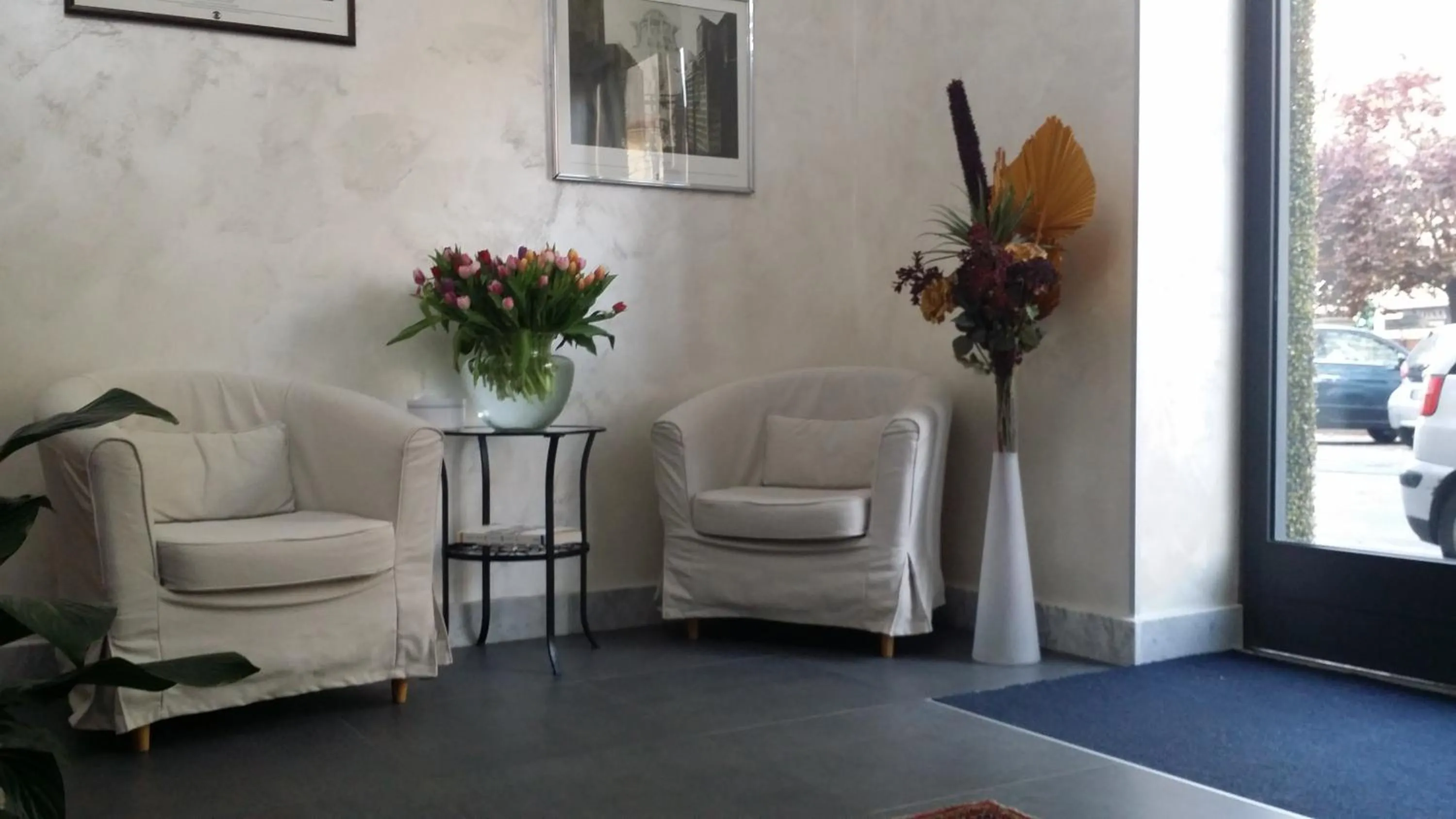 Lobby or reception in Hotel Giulio Cesare