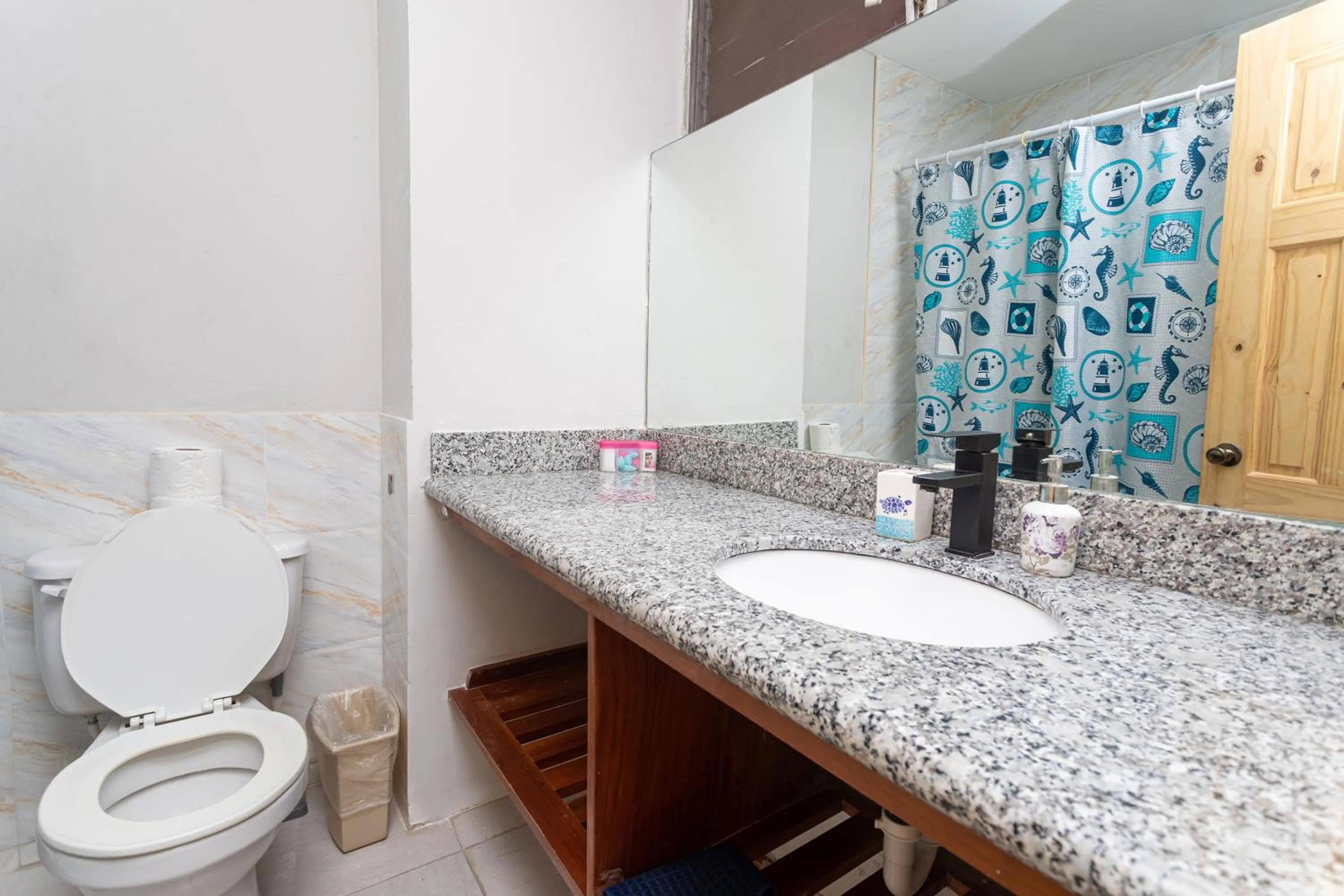 Toilet in Montego Bay Club Apartments