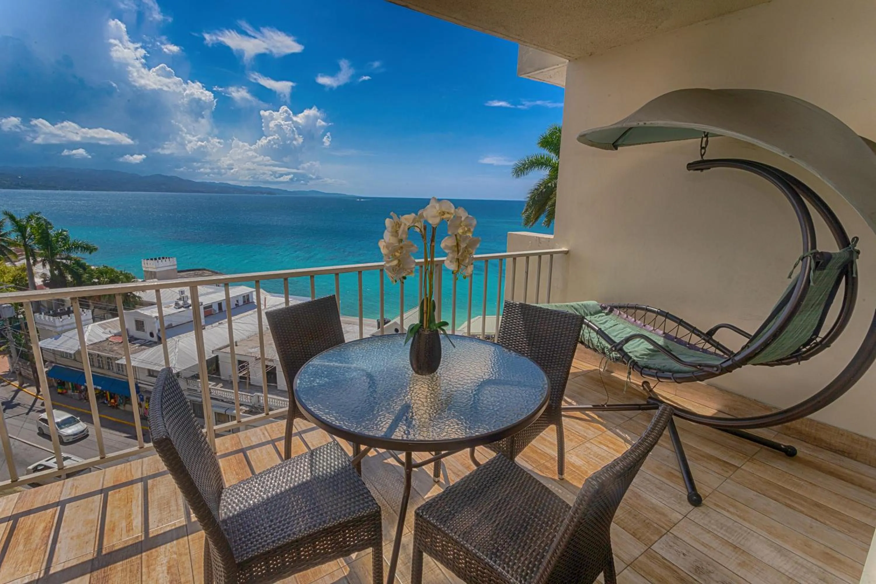 Patio in Montego Bay Club Apartments