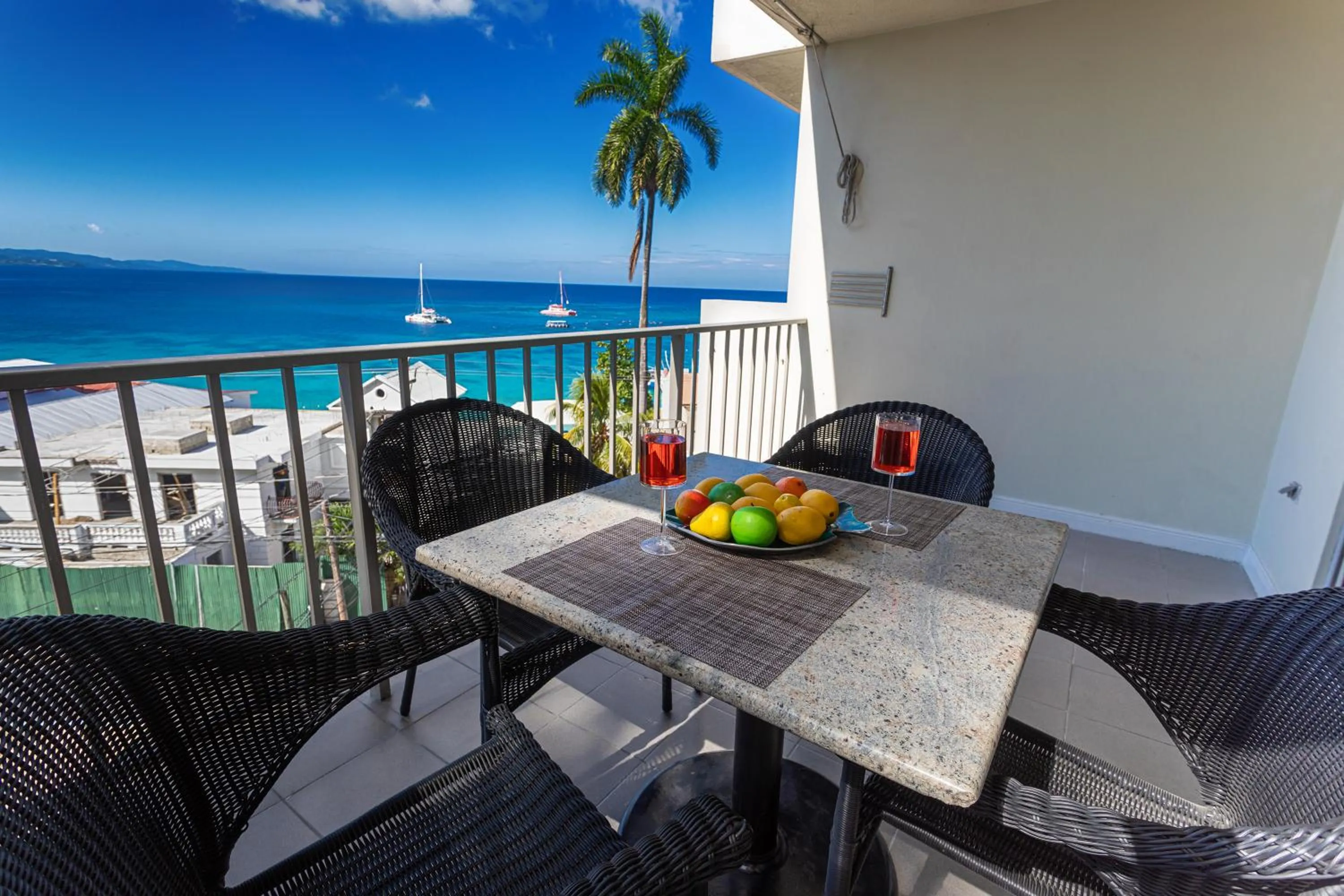 Patio in Montego Bay Club Apartments