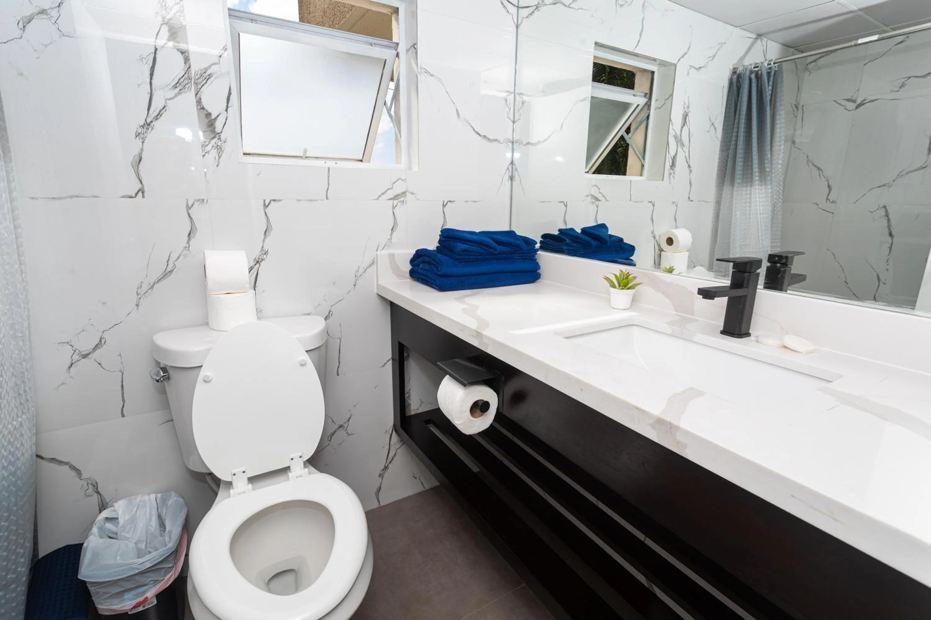 Toilet in Montego Bay Club Apartments
