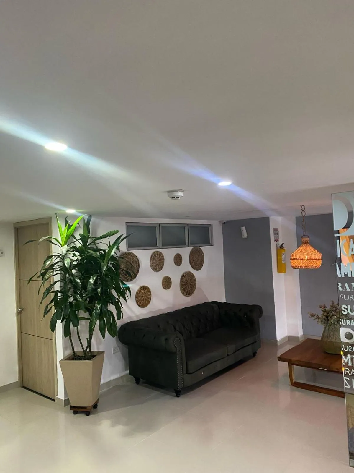 Living room in Hotel Suramericana