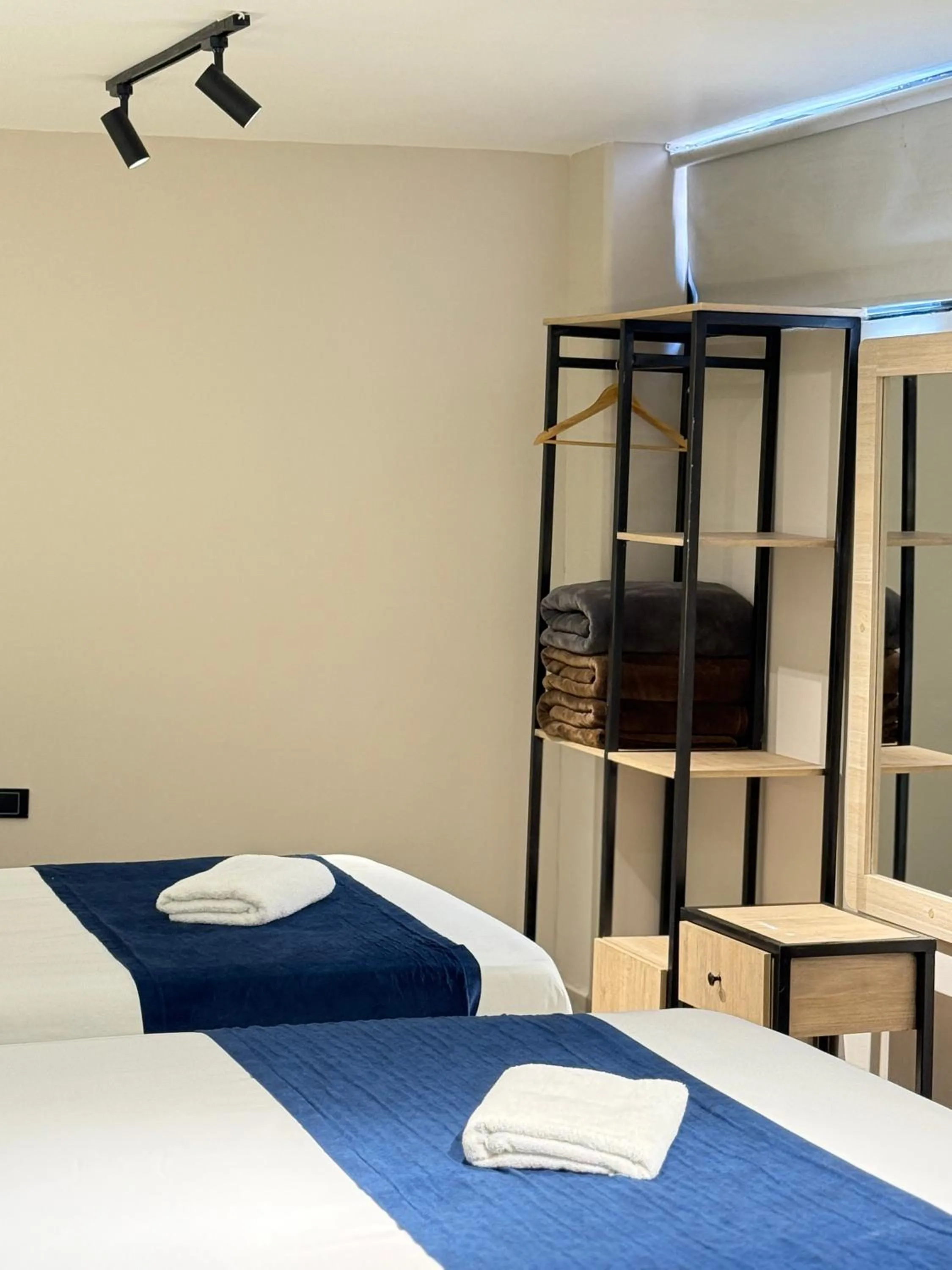 Bed in Hotel Suramericana