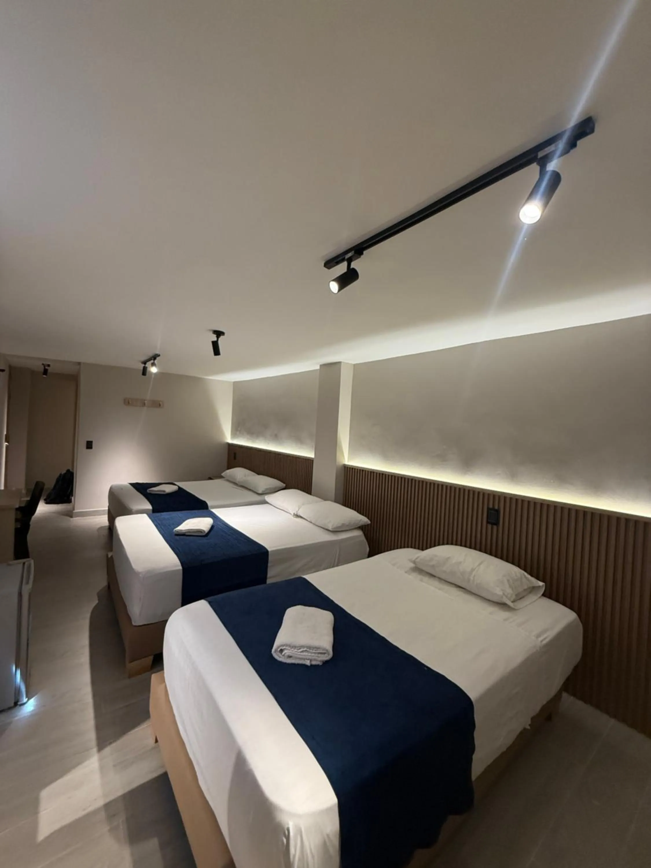 Bed in Hotel Suramericana