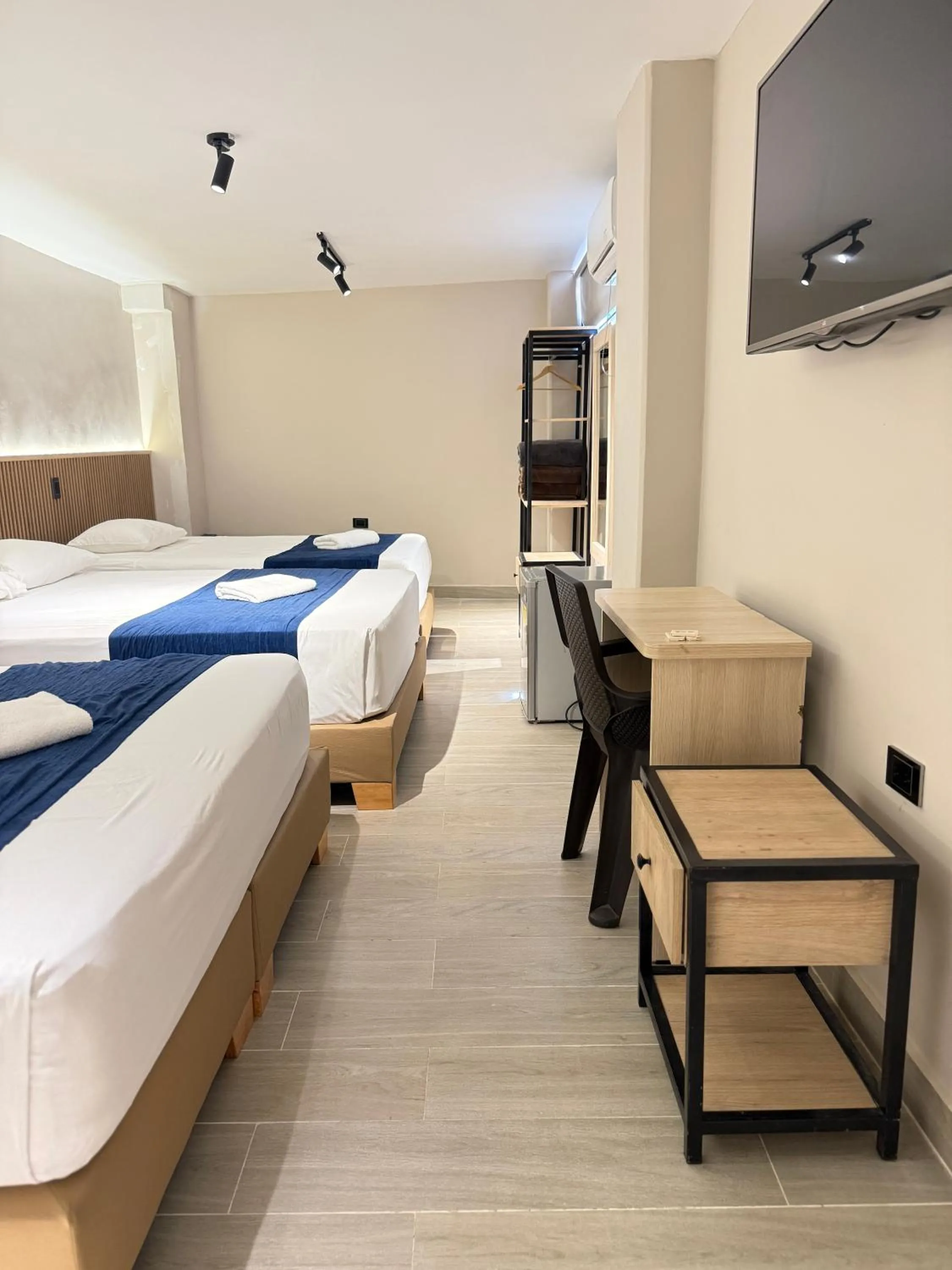 Bed in Hotel Suramericana