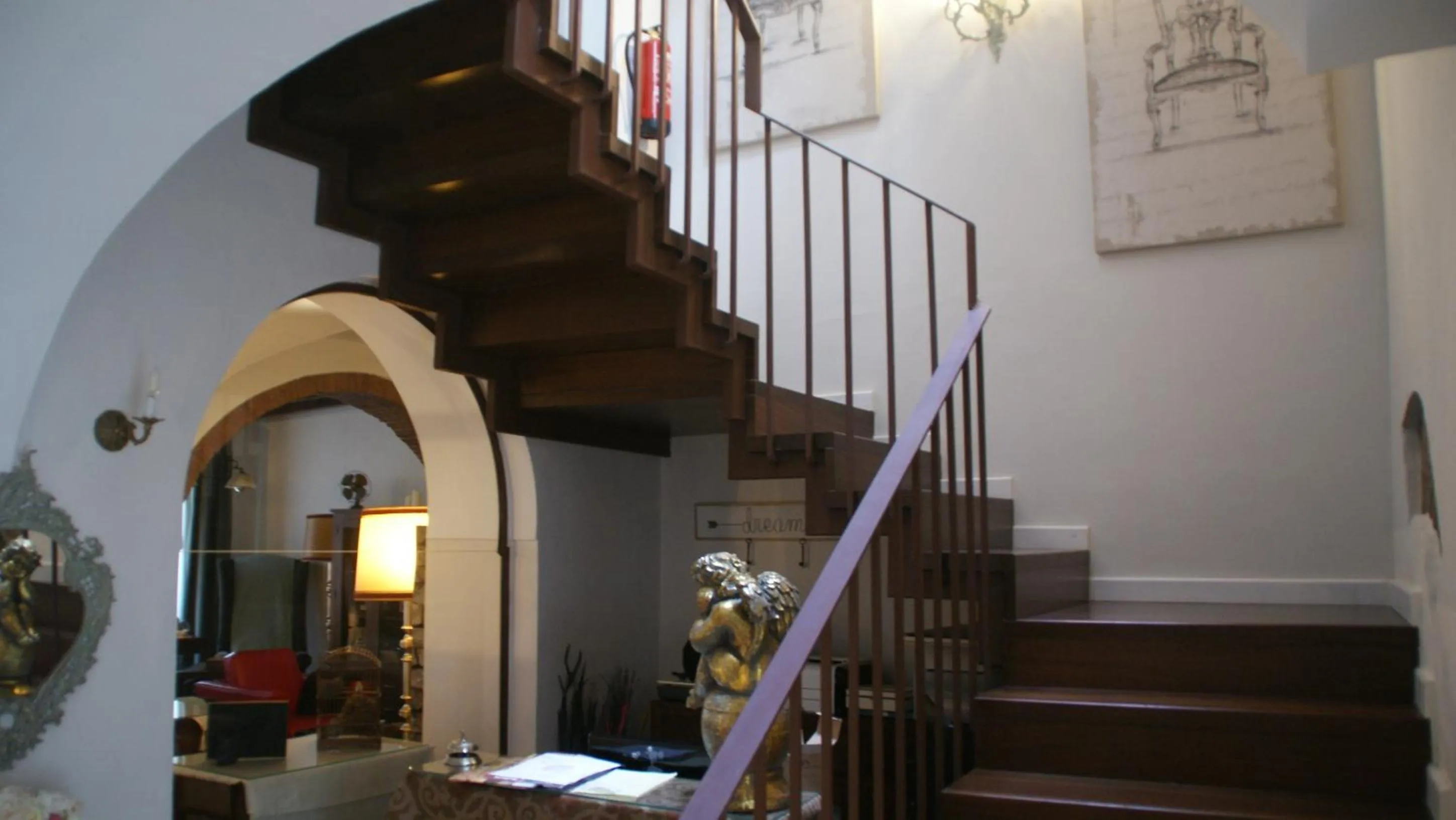 Lobby or reception in LANTIGUA CASA RURAL