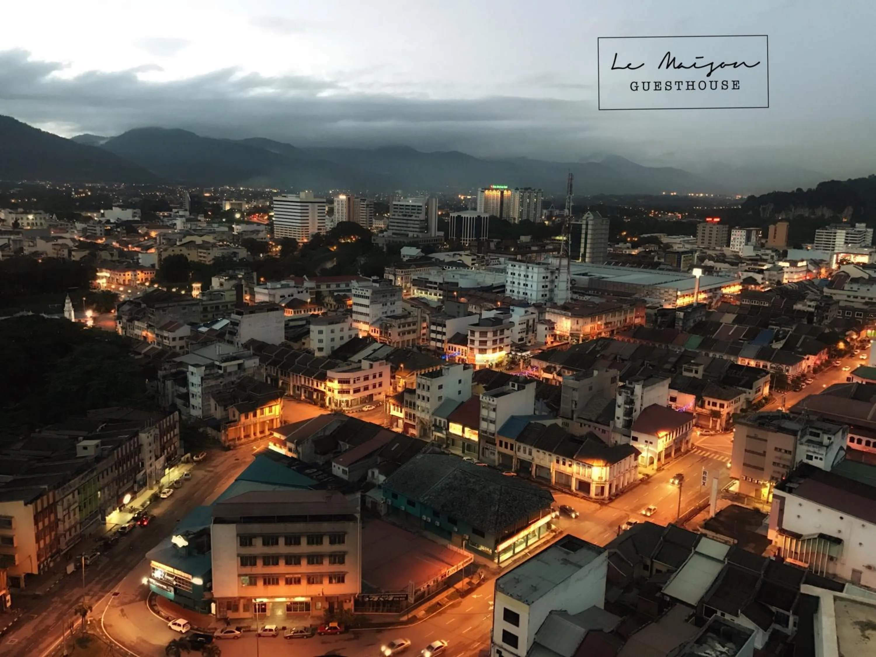 City view in Le Maison GuestHouse Ipoh Majestic