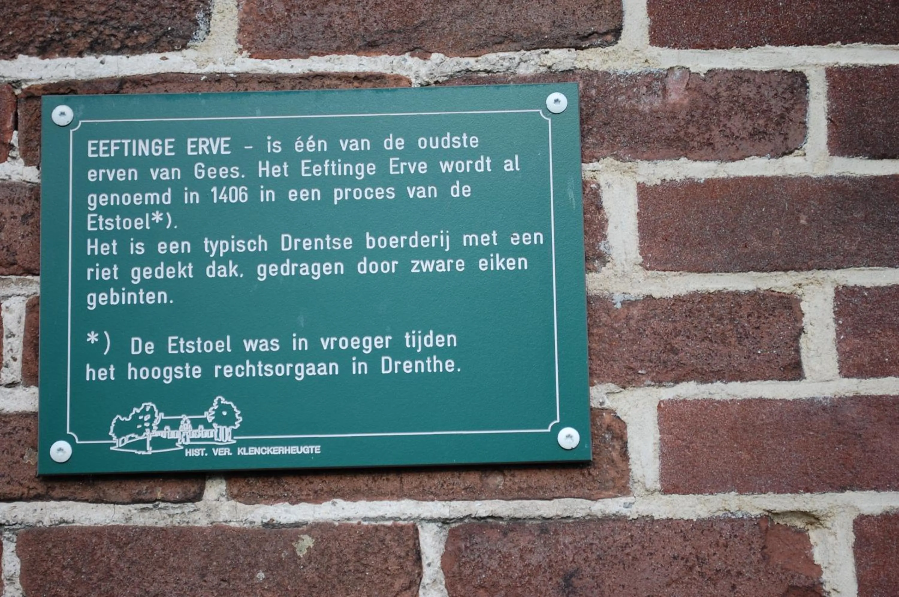 Area and facilities in Bed en Breakfast Gees