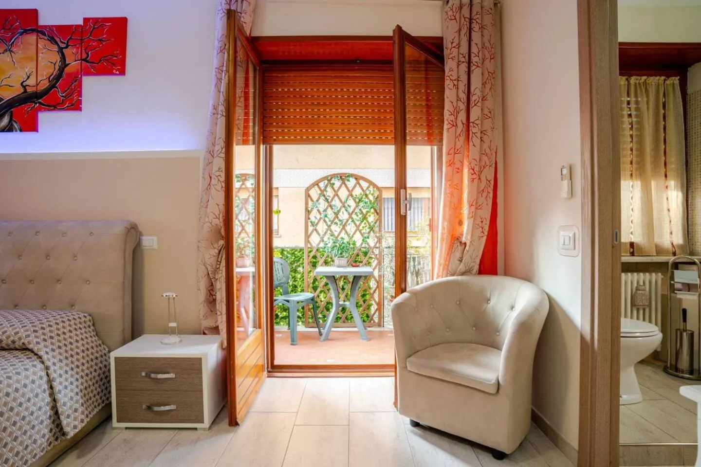 Balcony/Terrace in SuiteIRIS B&B