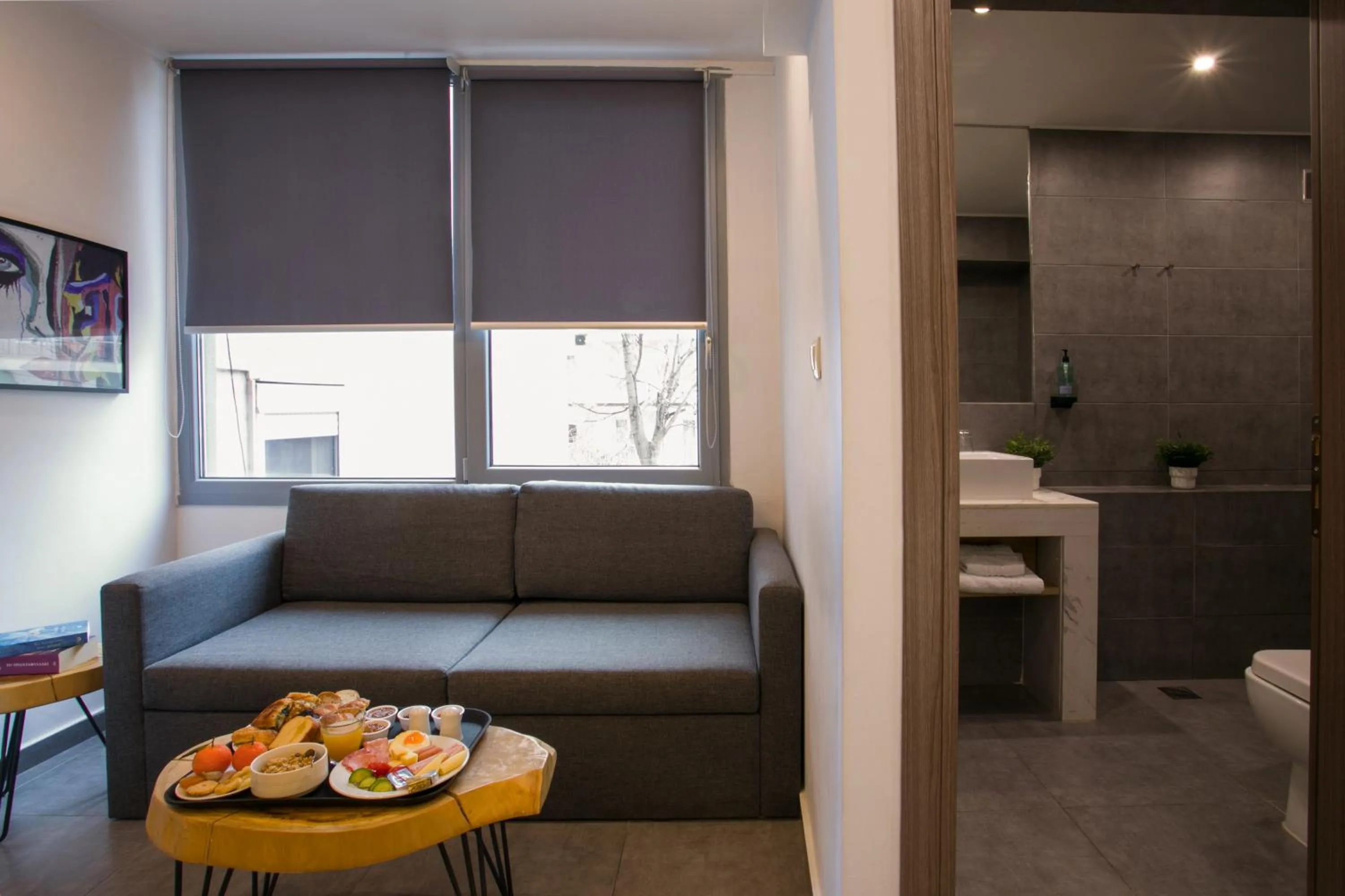 Living room in White Luxury