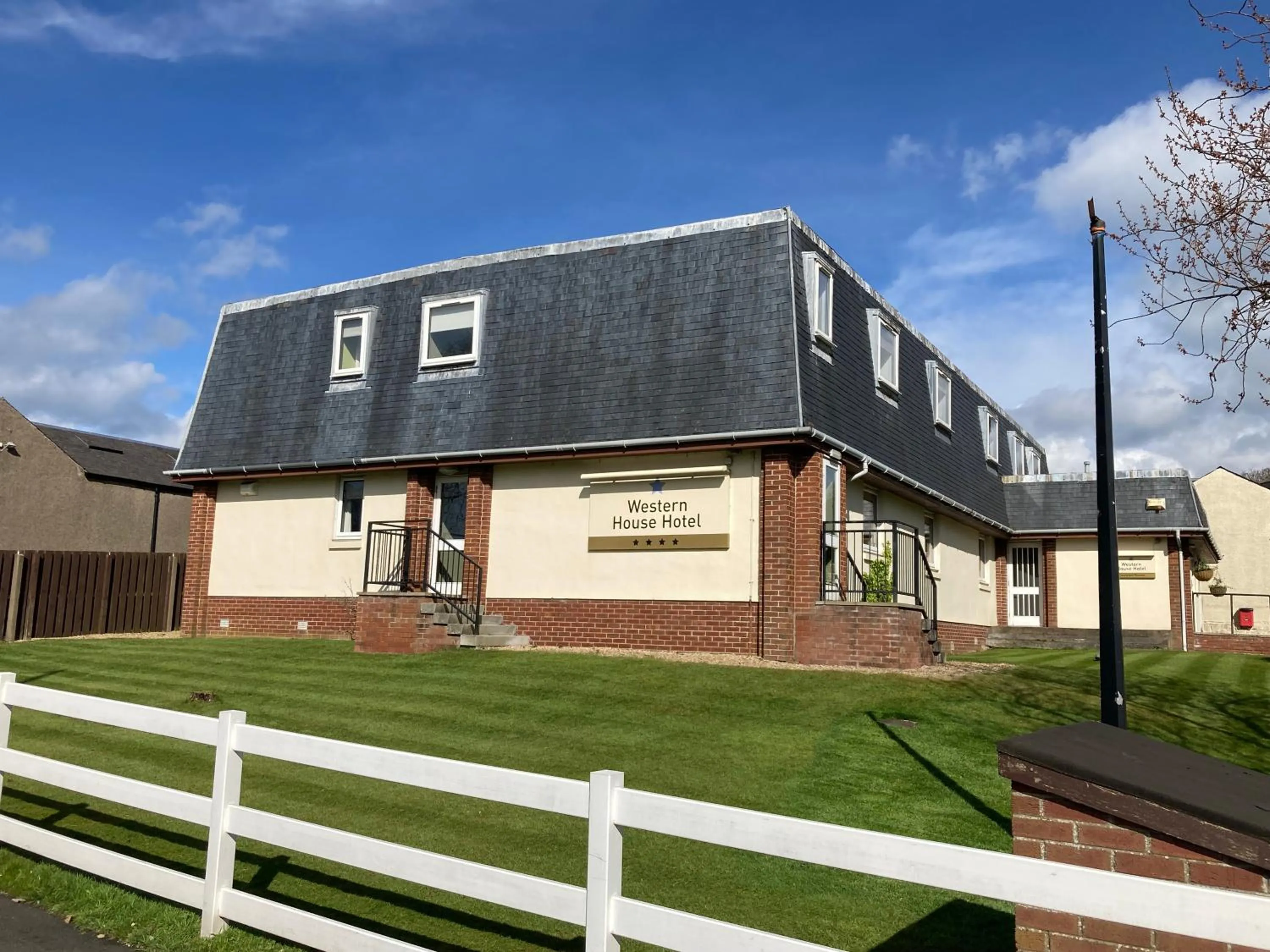 Property building in Western House Hotel At Ayr Racecourse