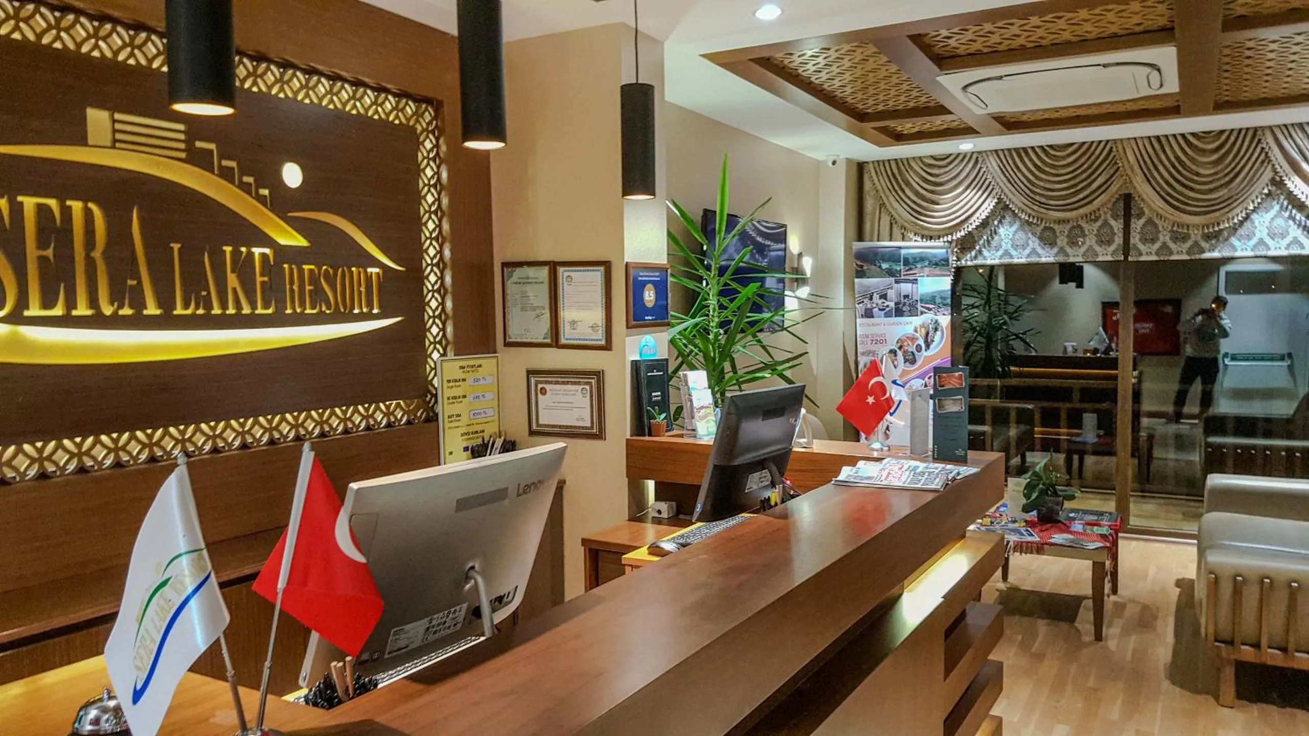 Lobby or reception in Sera Lake Resort Hotel Spa & Aparts