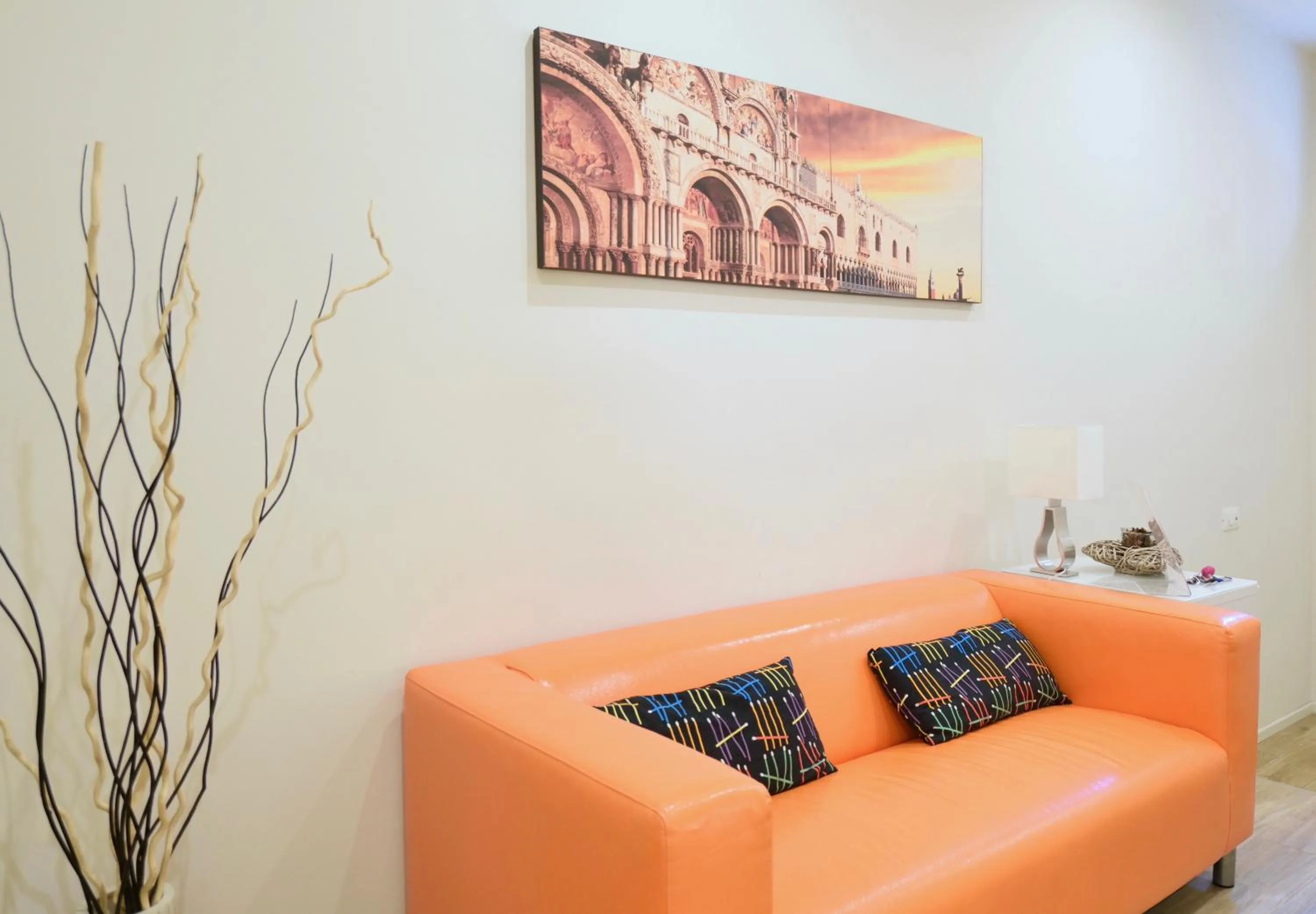 Living room in Ca' Etta