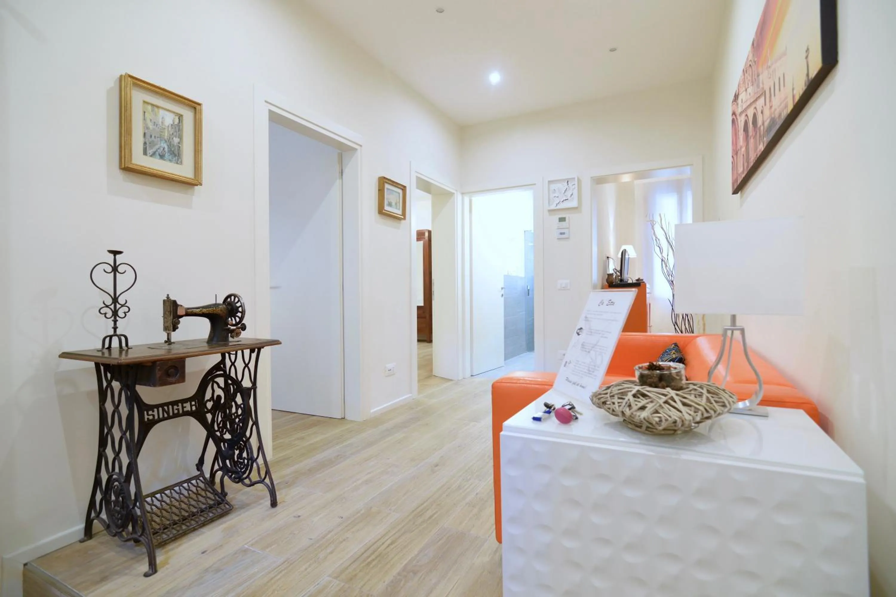 Living room in Ca' Etta