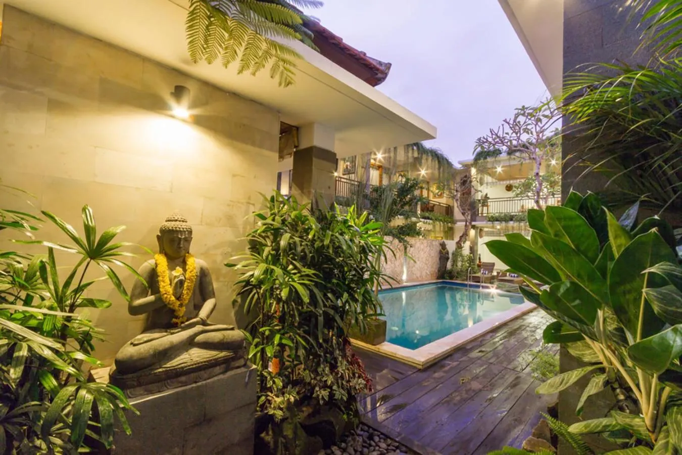 Swimming pool in Jani's Place Cottage by Purely