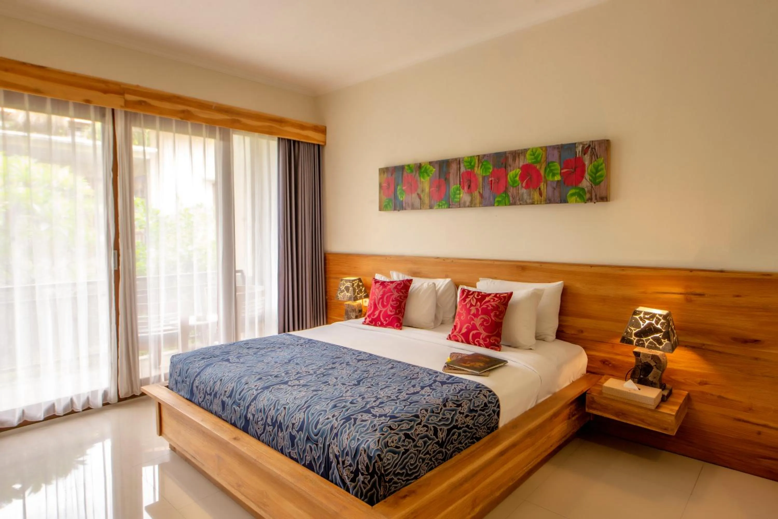 Bedroom, Bed in Jani's Place Cottage by Purely