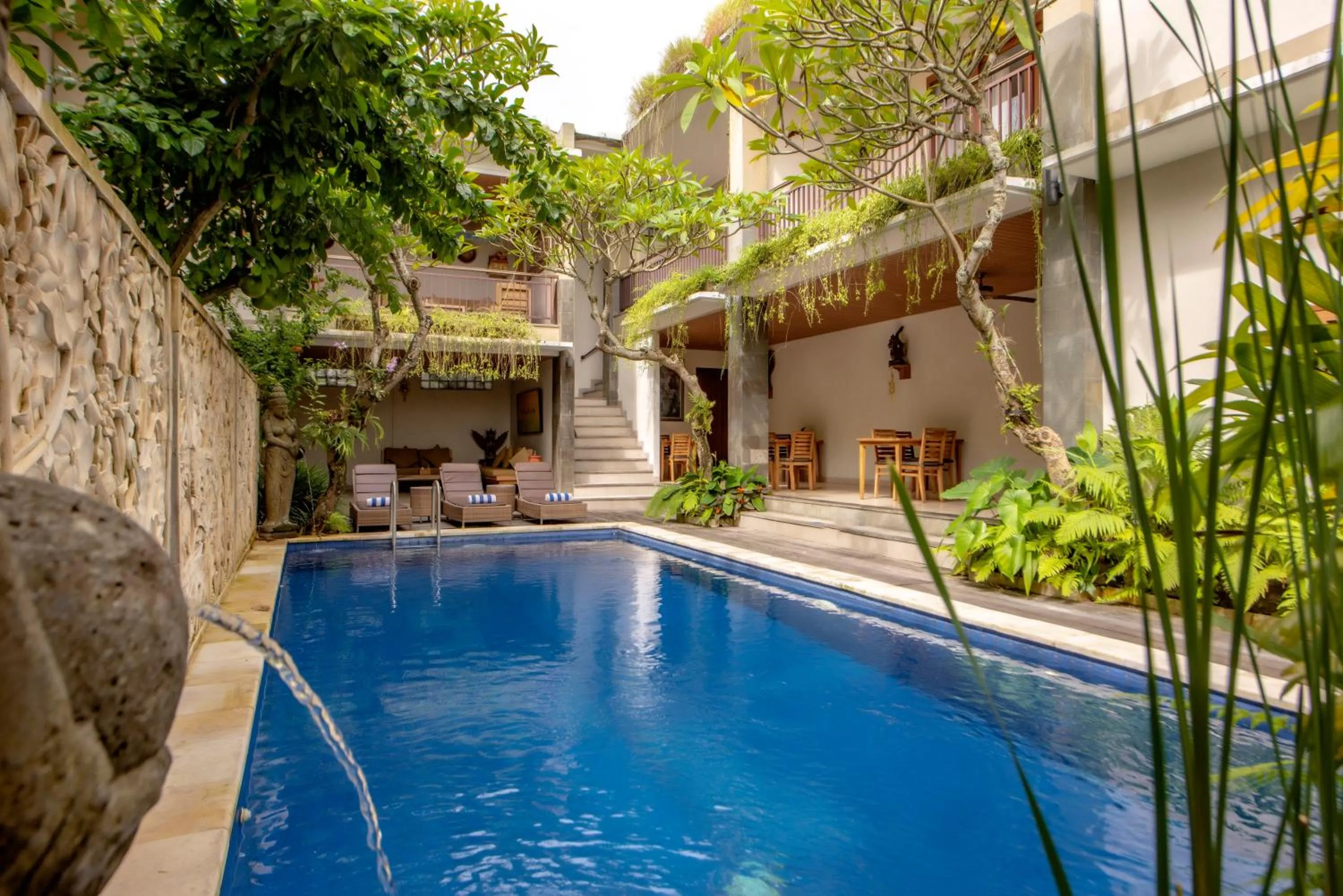 Swimming pool in Jani's Place Cottage by Purely