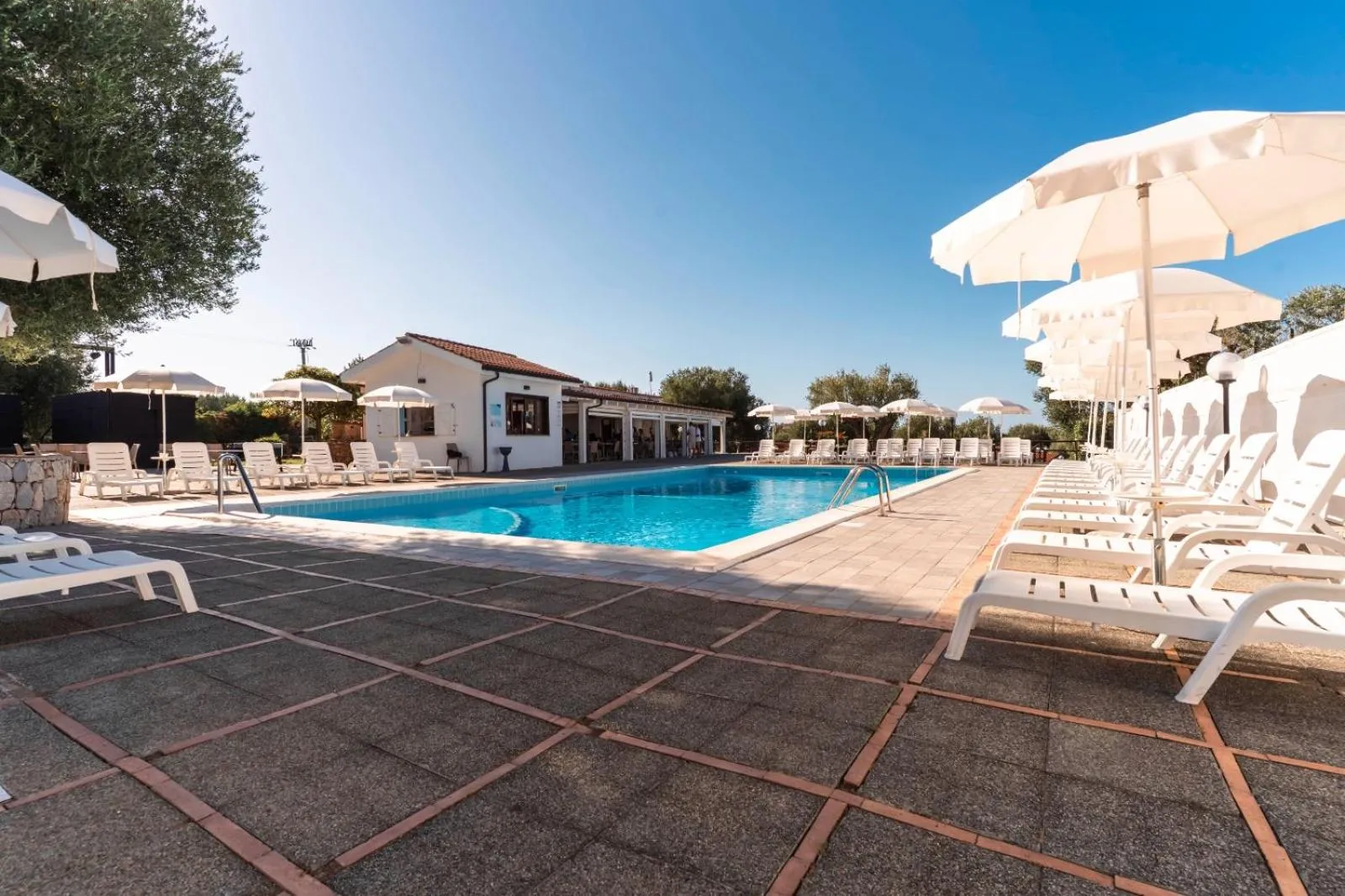 Pool view in Cilento Dreams Village