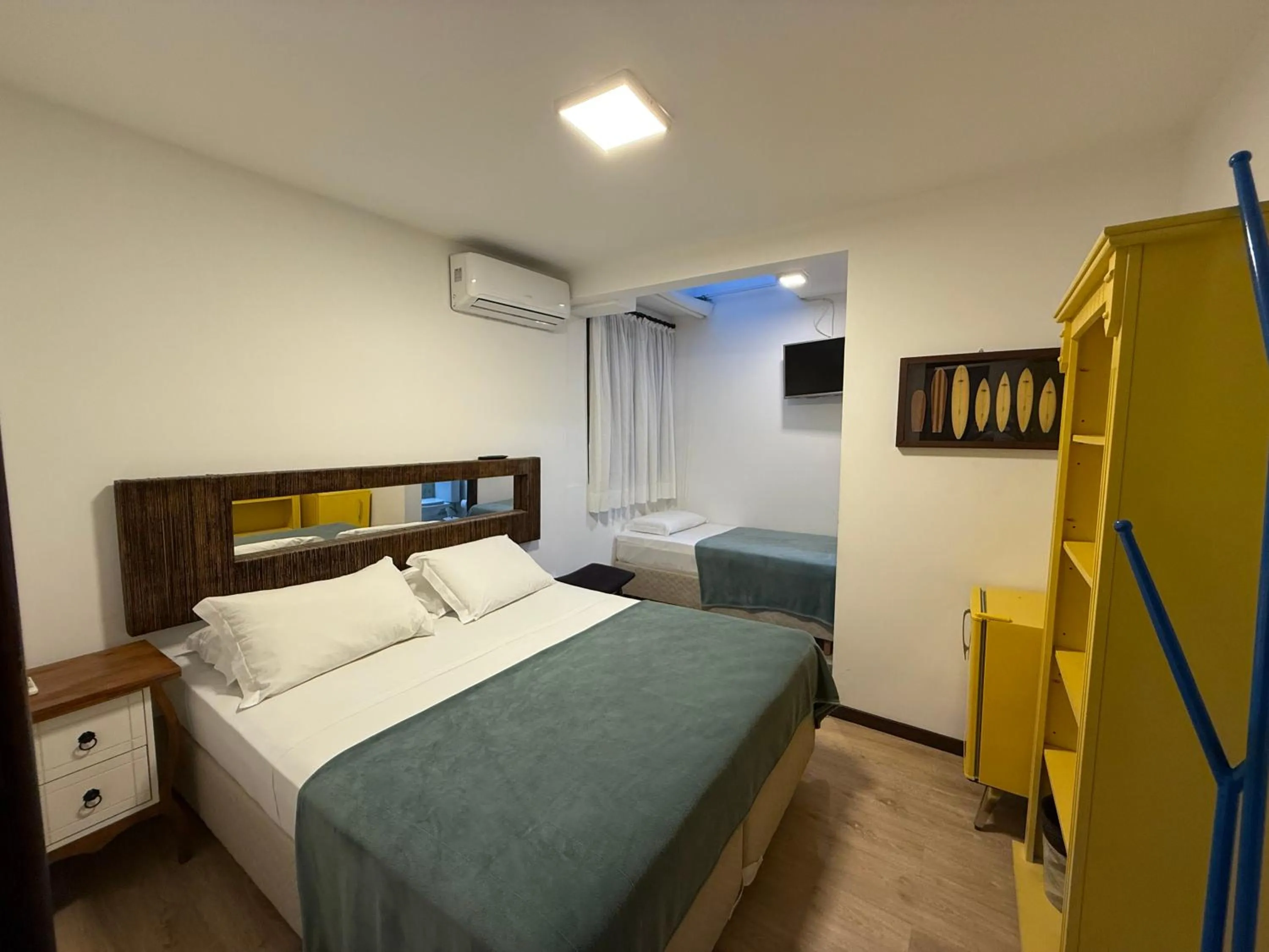 Bed in Pousada Casa da Praia