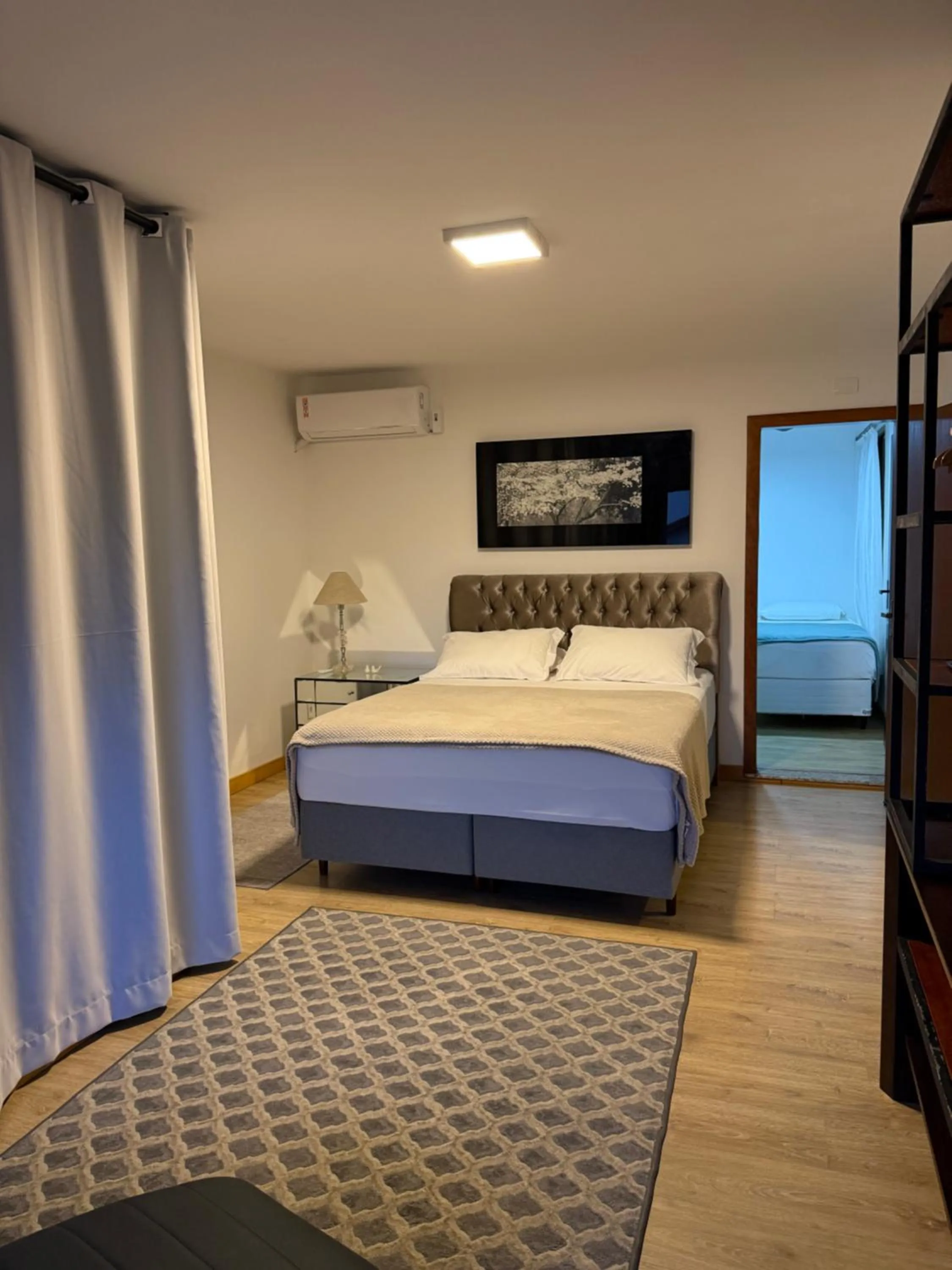 Bed in Pousada Casa da Praia