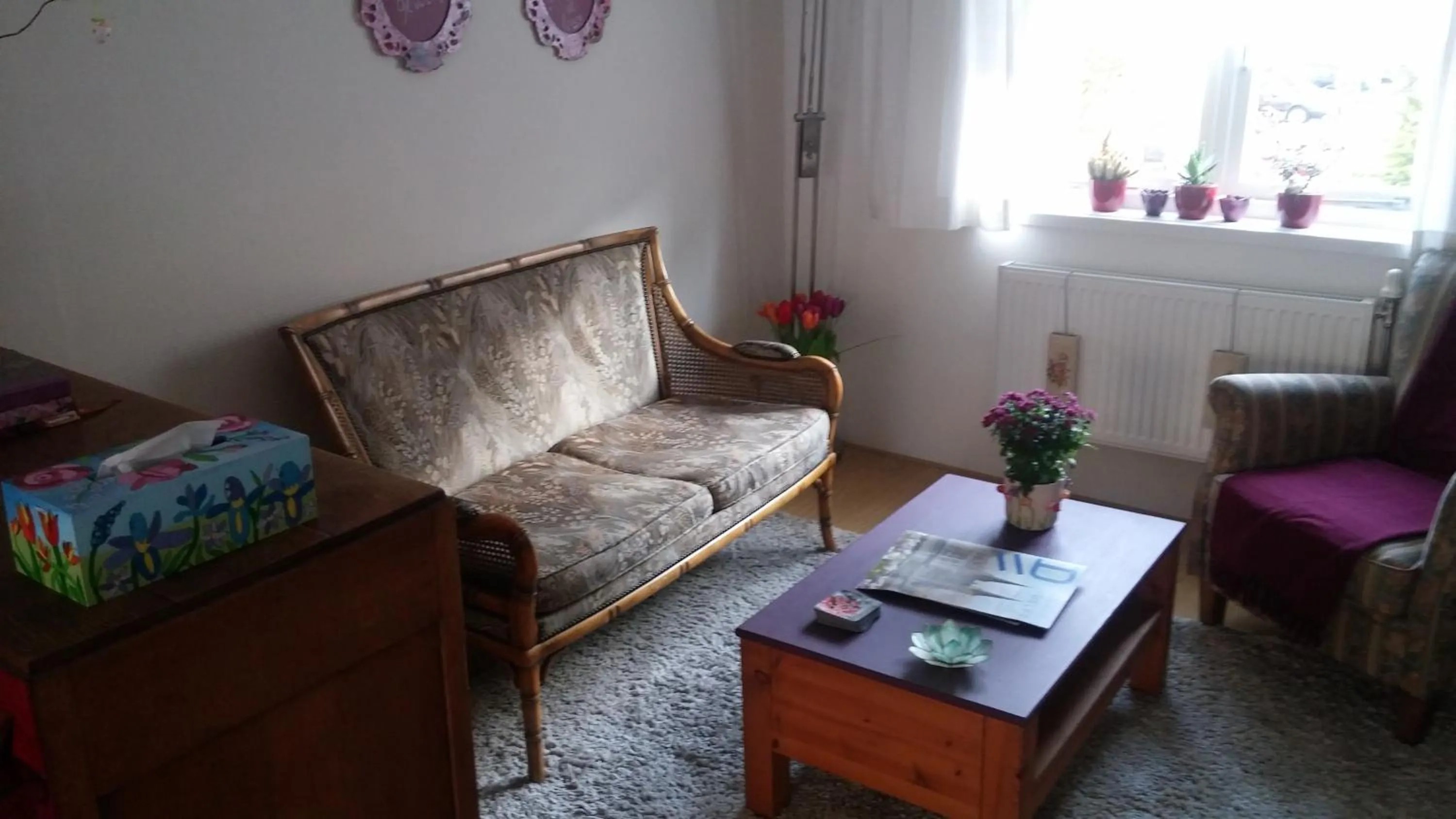 Communal lounge/ TV room in Bed en Broodje Bloem