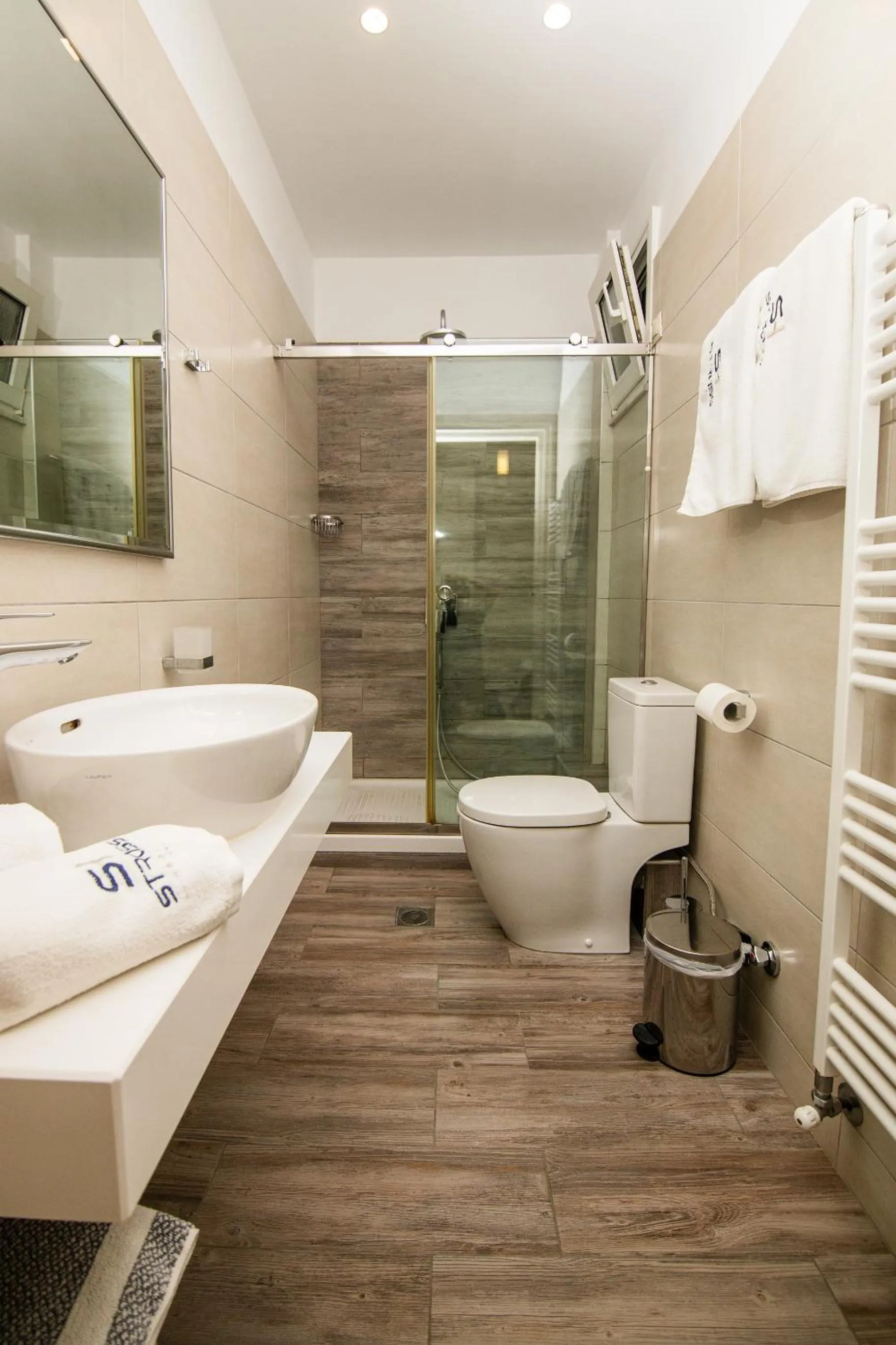 Bathroom in Hotel Strass