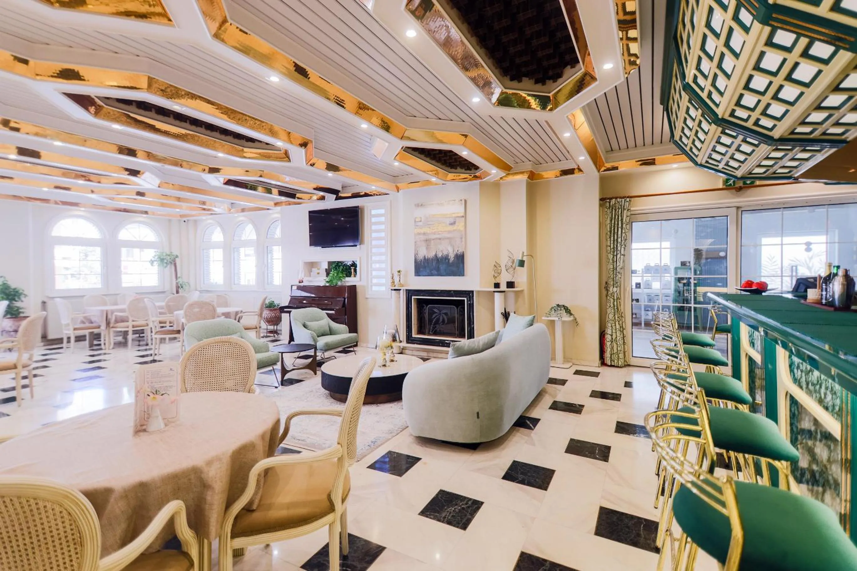 Lobby or reception in Hotel Strass