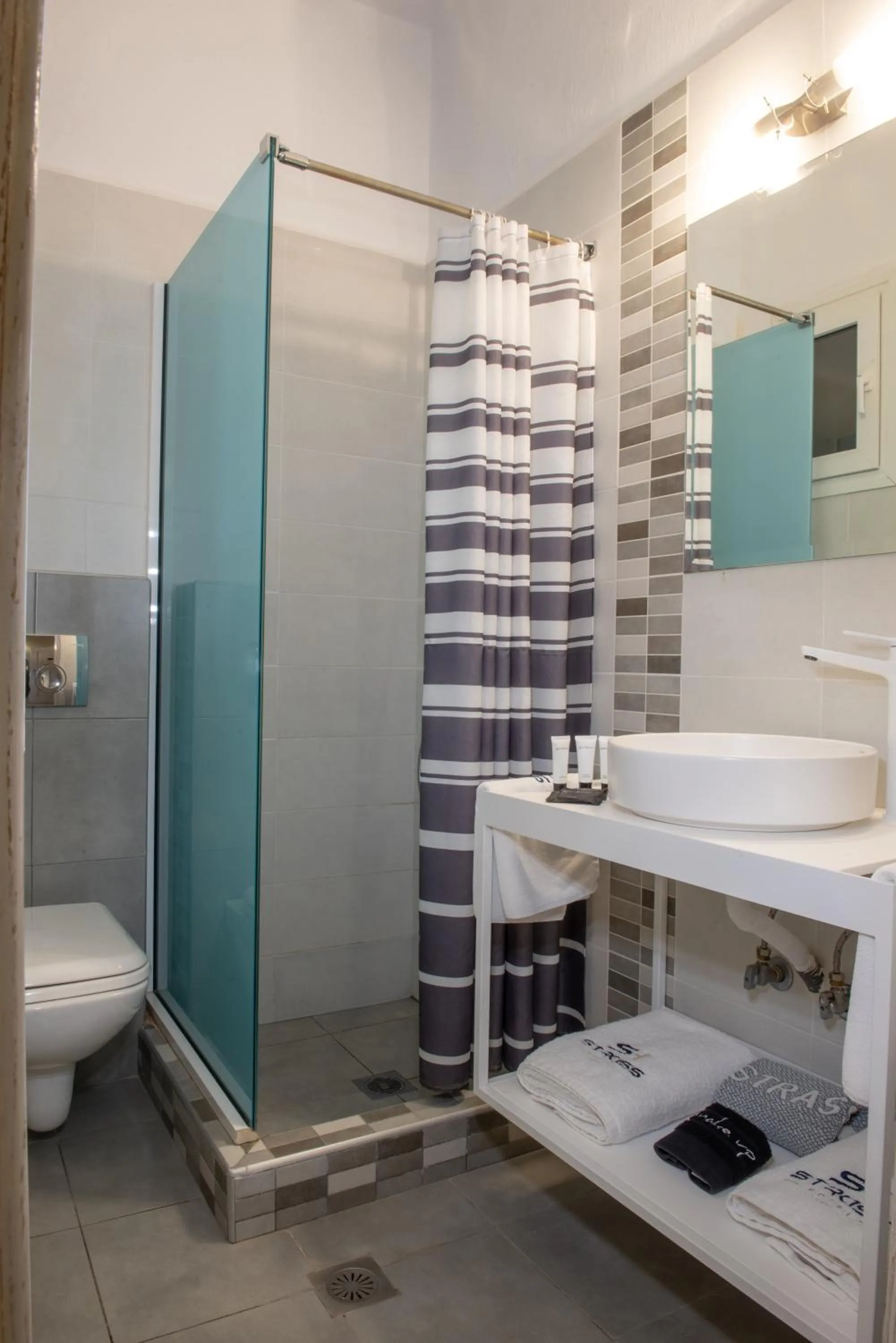 Bathroom in Hotel Strass