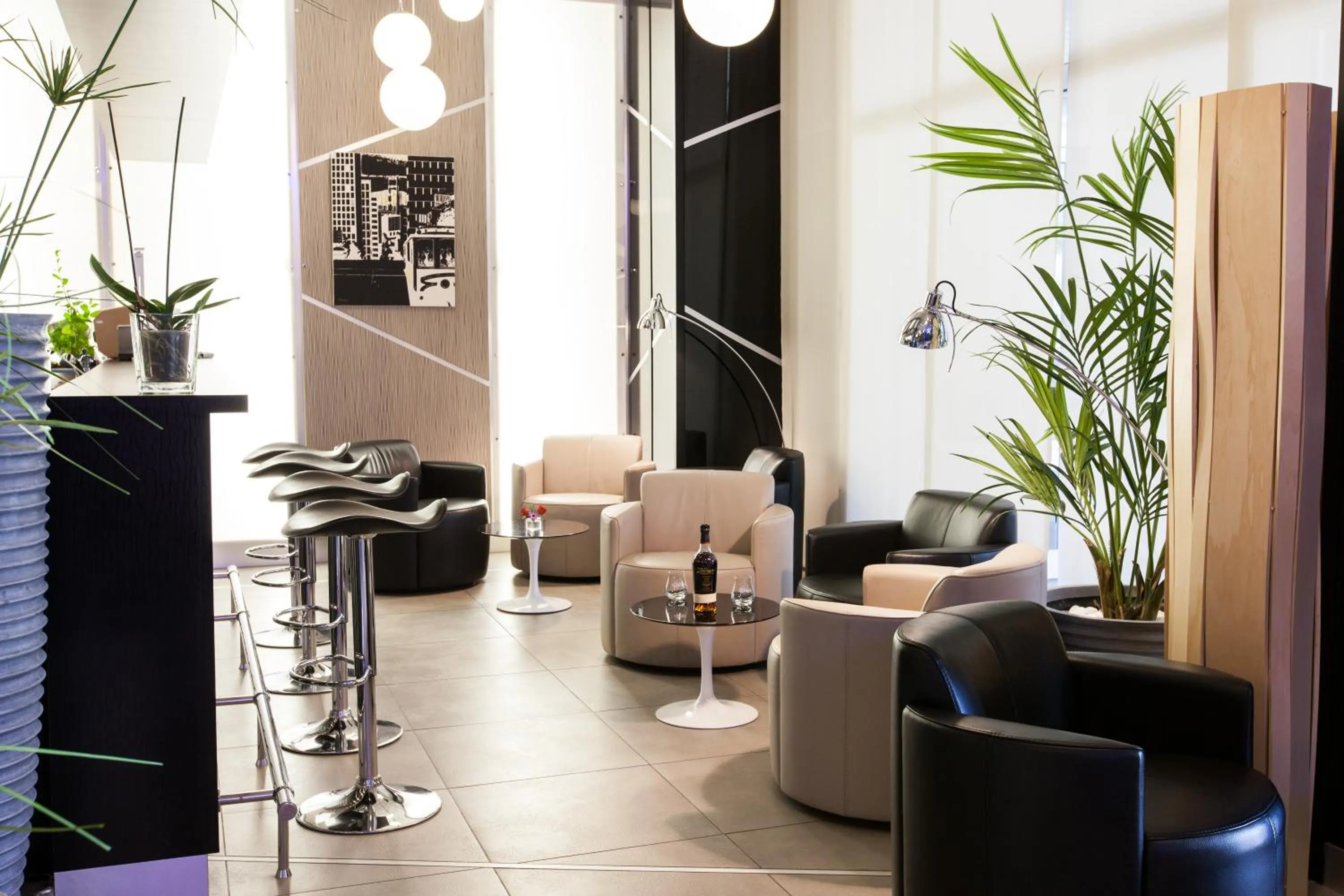 Seating area in Hôtel Point France