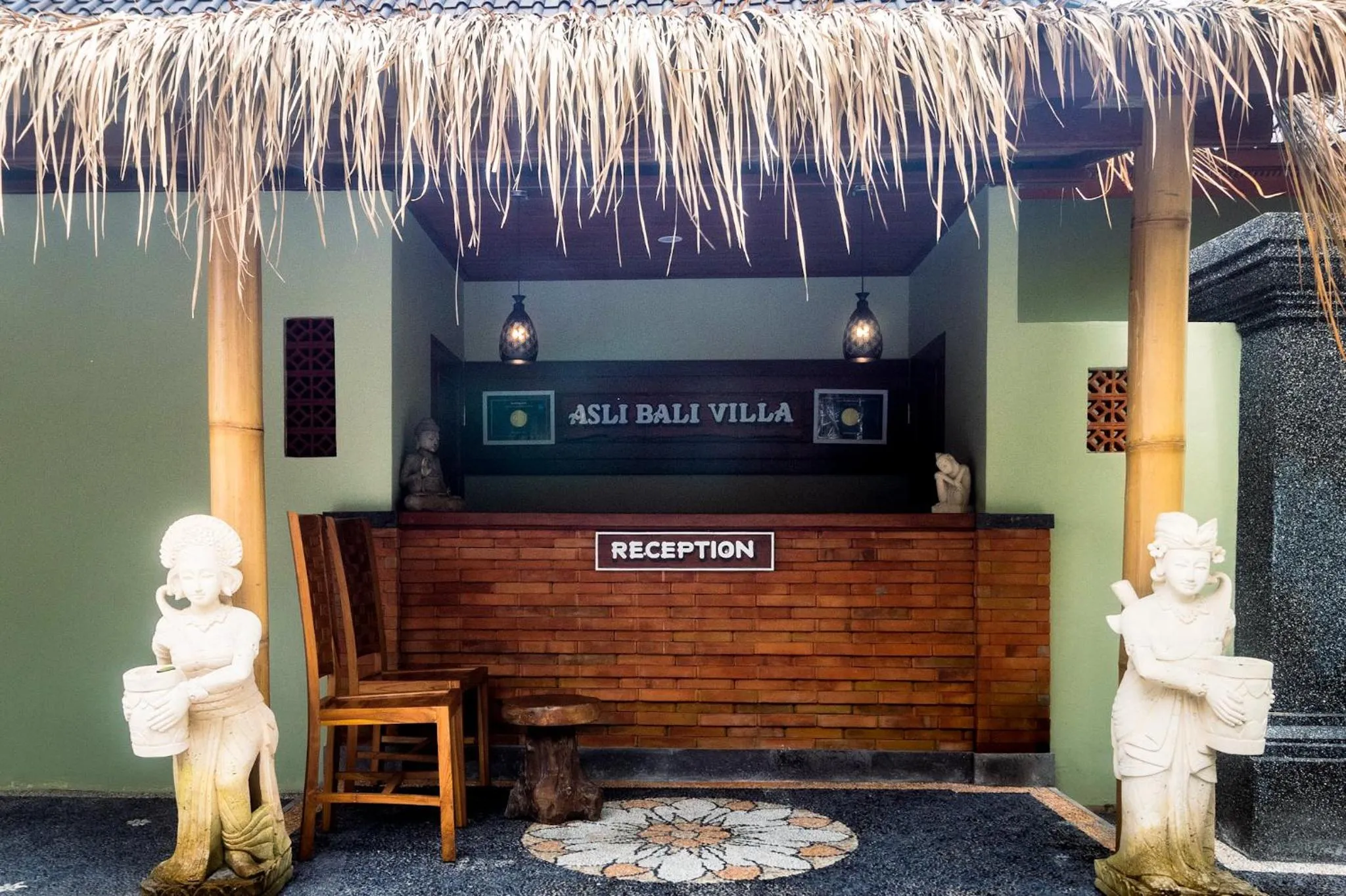 Lobby or reception in Asli Bali Villas by AGATA