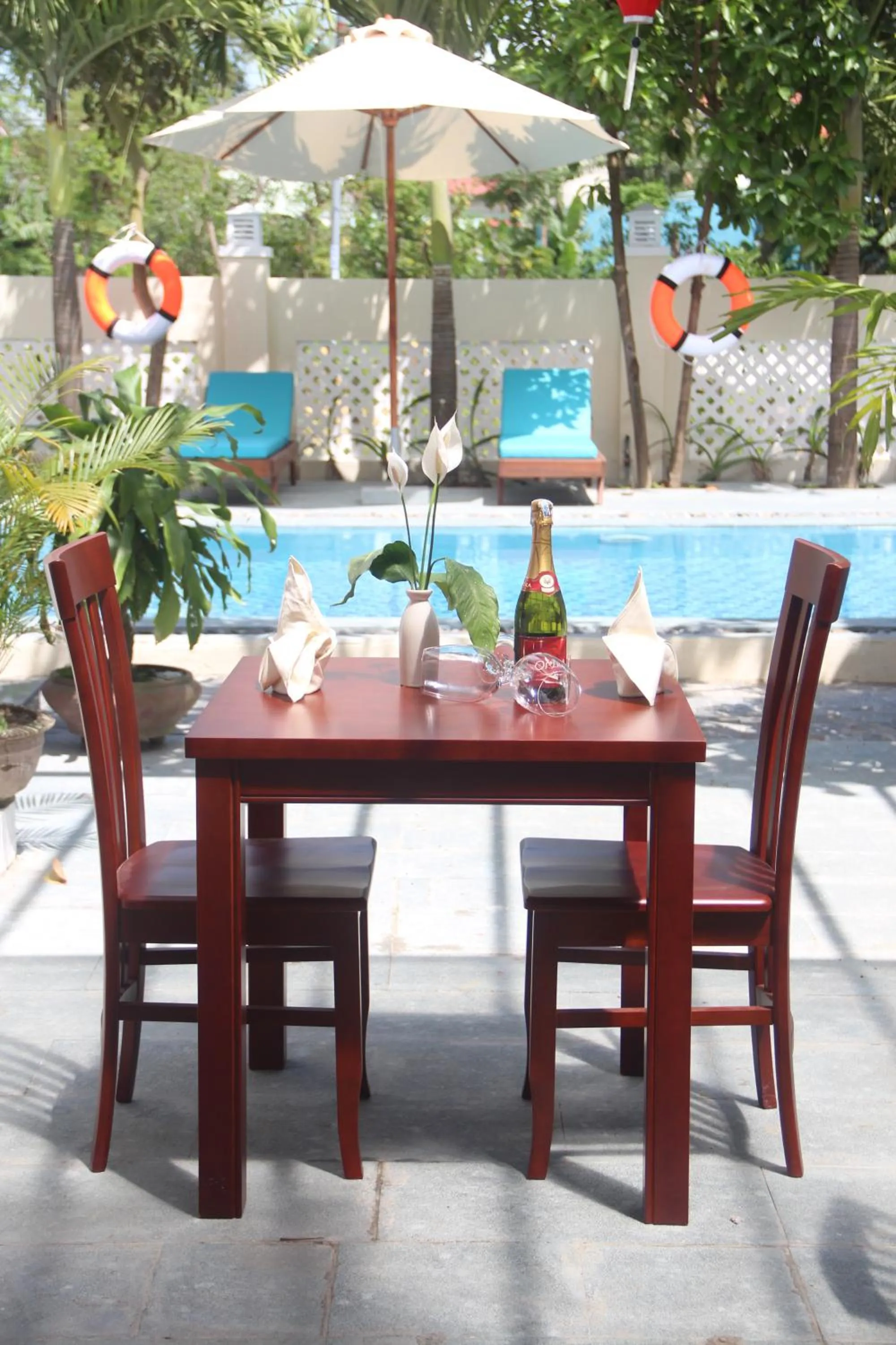 Area and facilities in Gia Lam Villa Hoi An