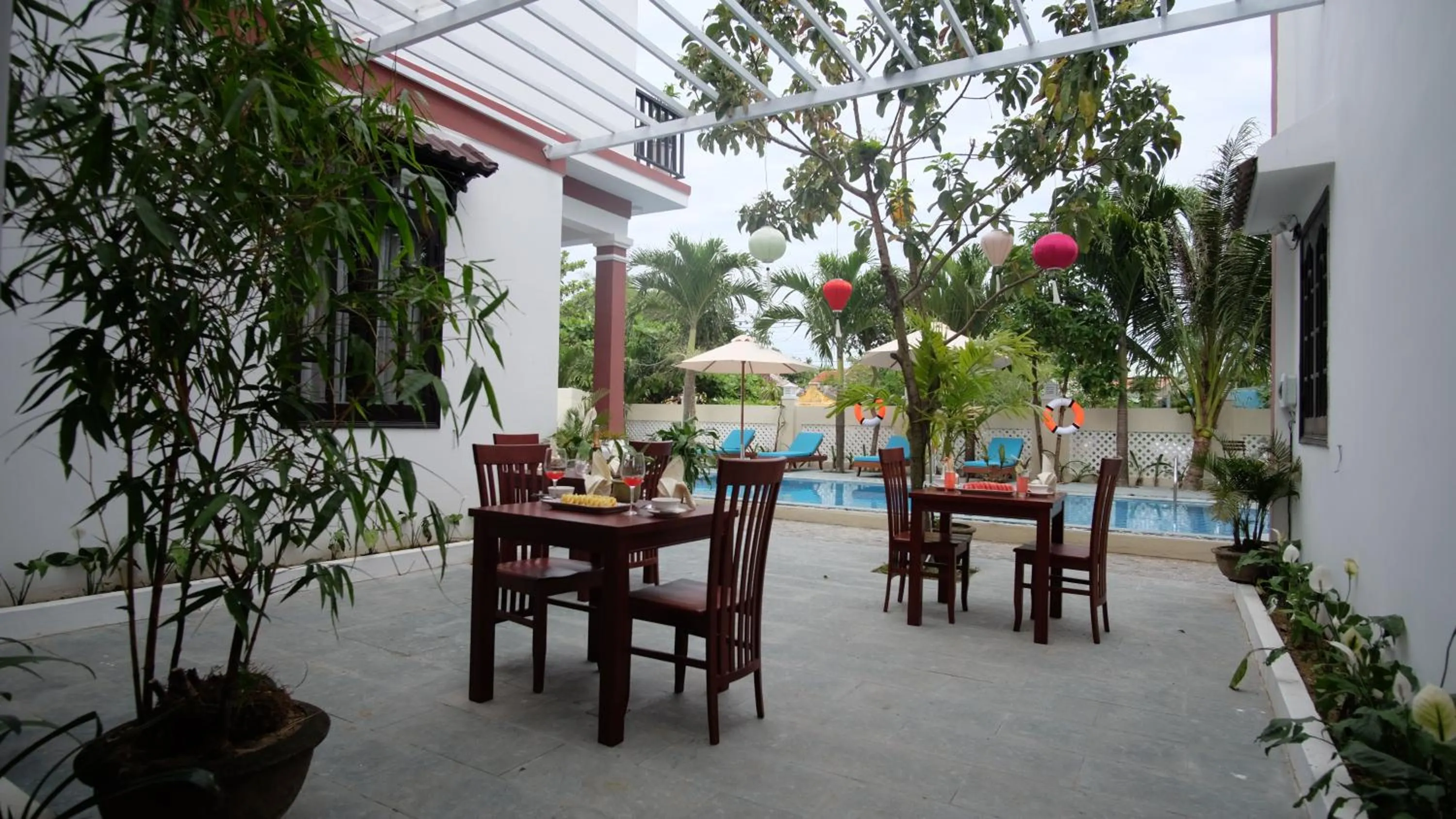 Garden in Gia Lam Villa Hoi An