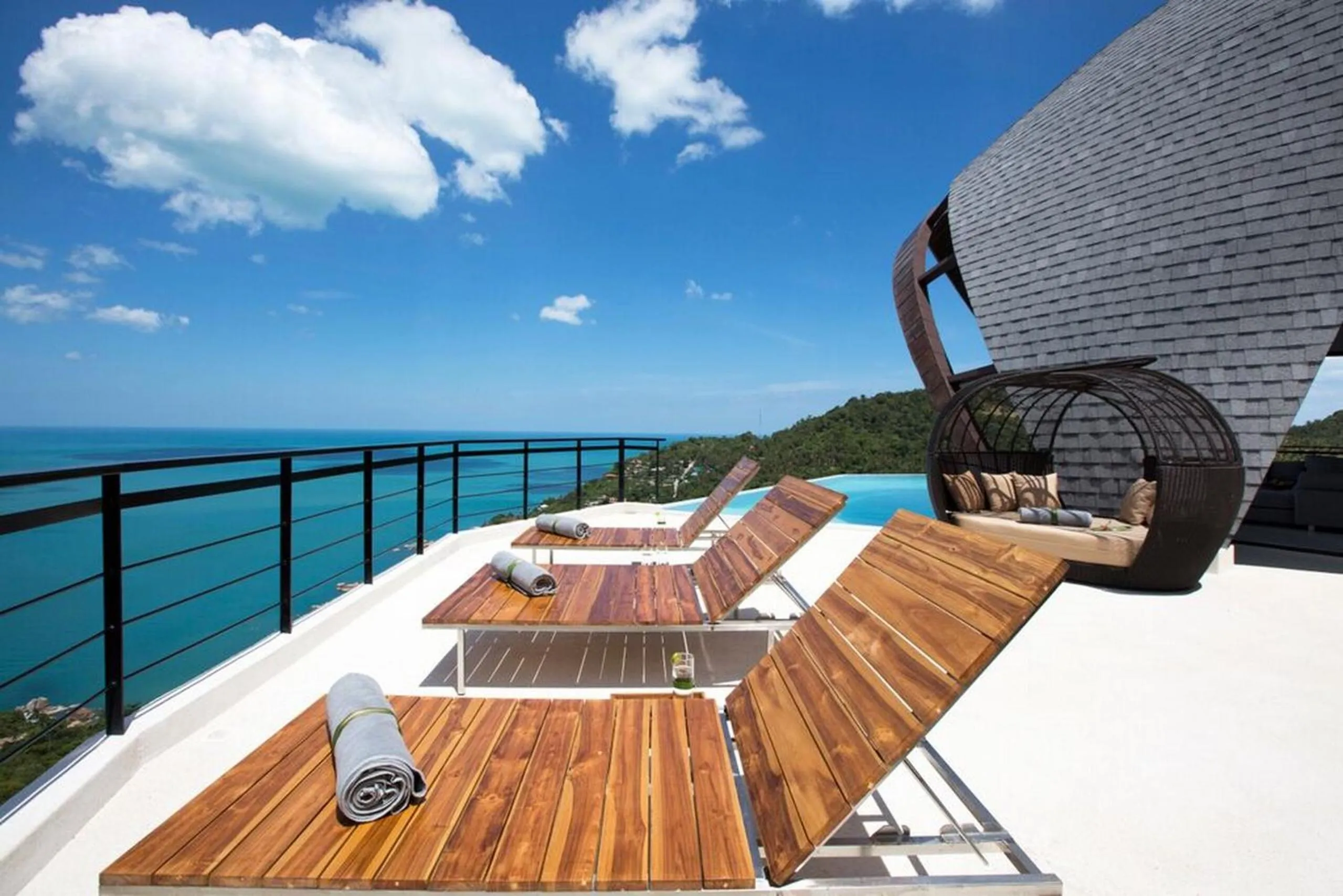 Seating area in Chaweng Peak Villas - Award Winning Luxury Two Villas
