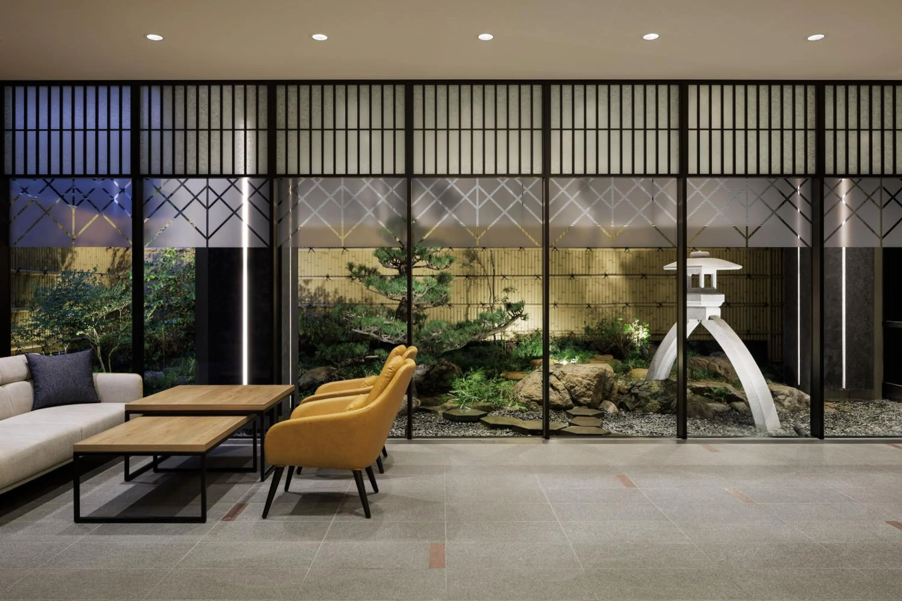 Lobby or reception in Four Points Flex by Sheraton Kanazawa