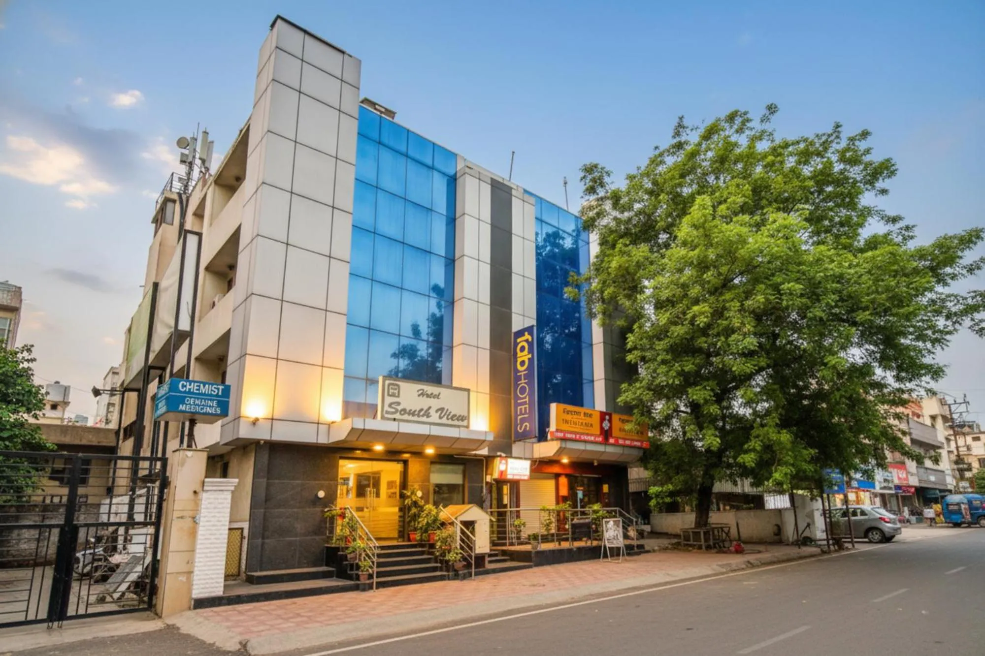 Property building in FabHotel Stay Residency