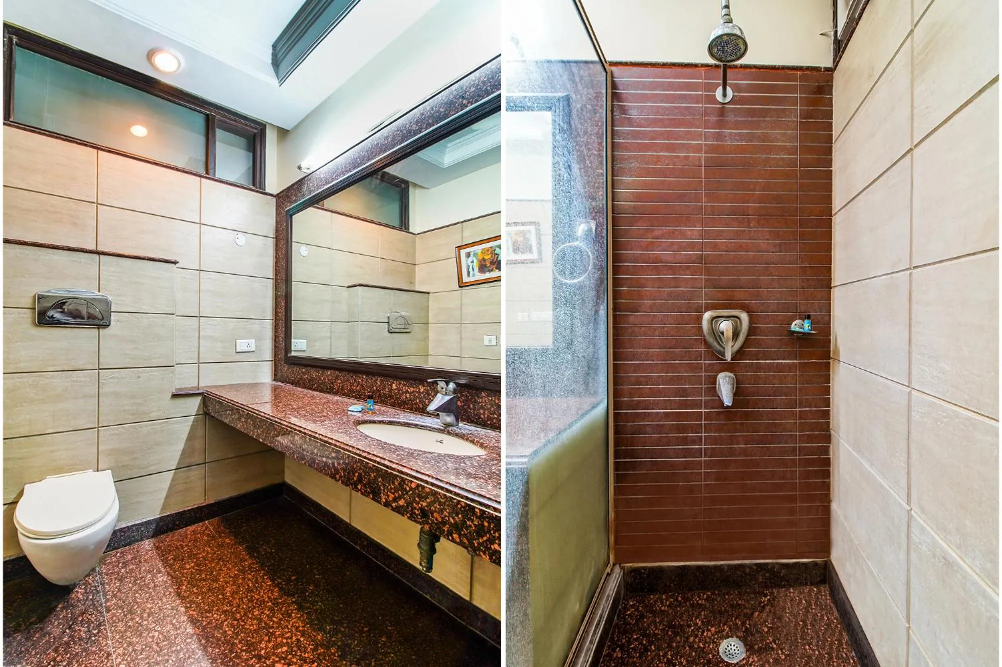 Bathroom in FabHotel Stay Residency
