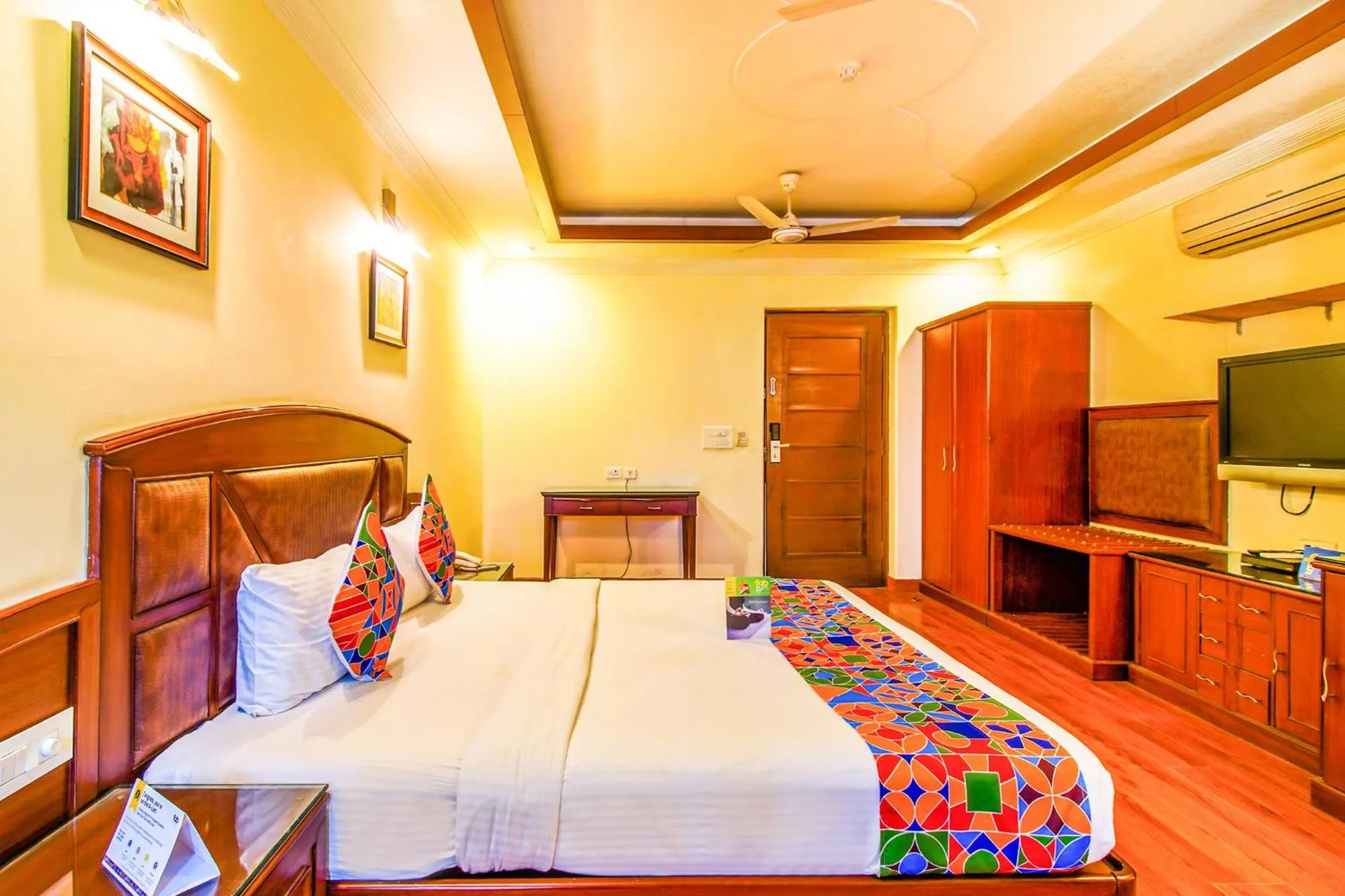 Bedroom, Bed in FabHotel Stay Residency