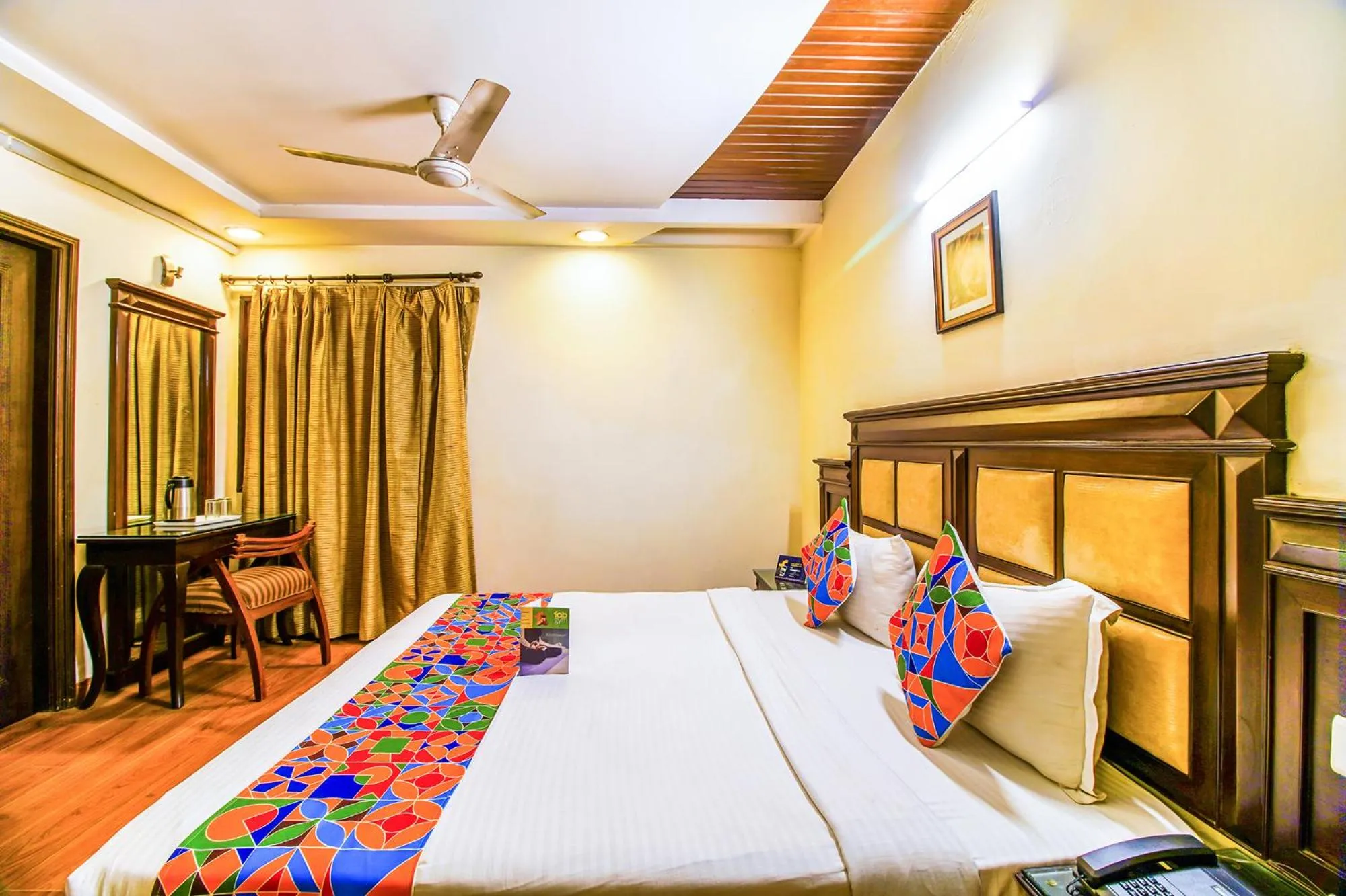 Bedroom, Bed in FabHotel Stay Residency
