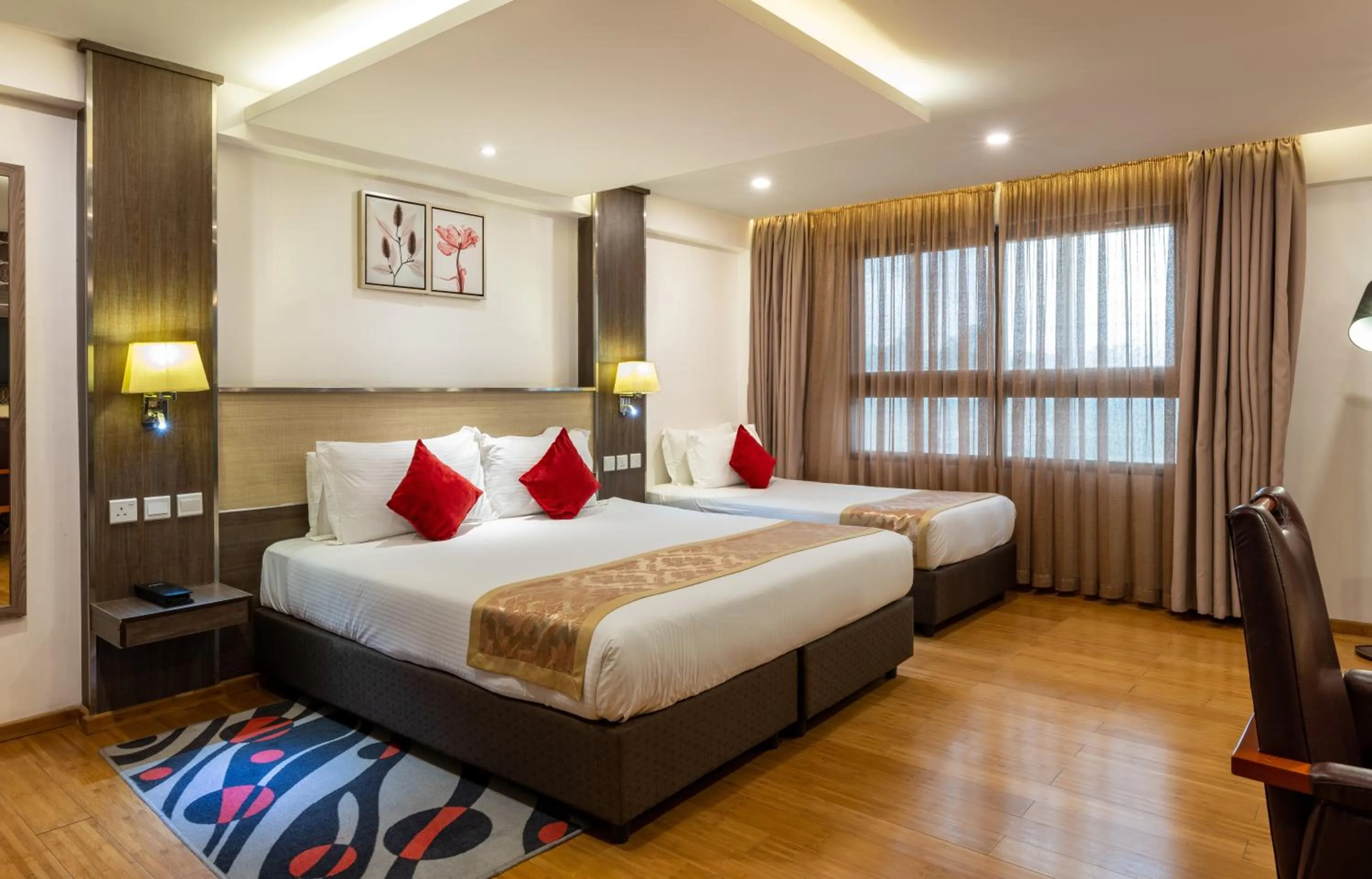 Bedroom, Bed in The Ole-Ken Hotel