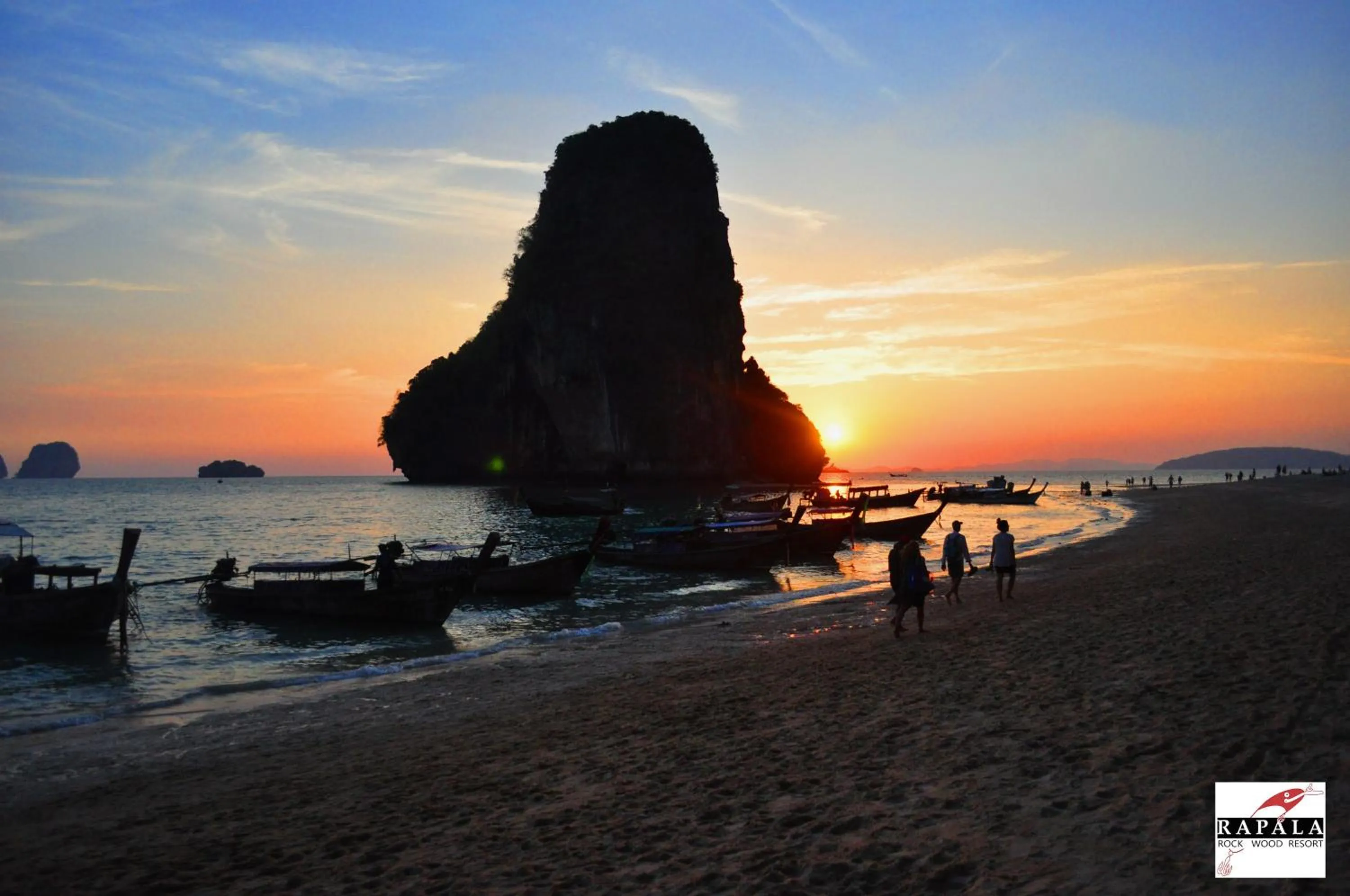 Sunset in Rapala Rock Wood Resort- SHA Plus