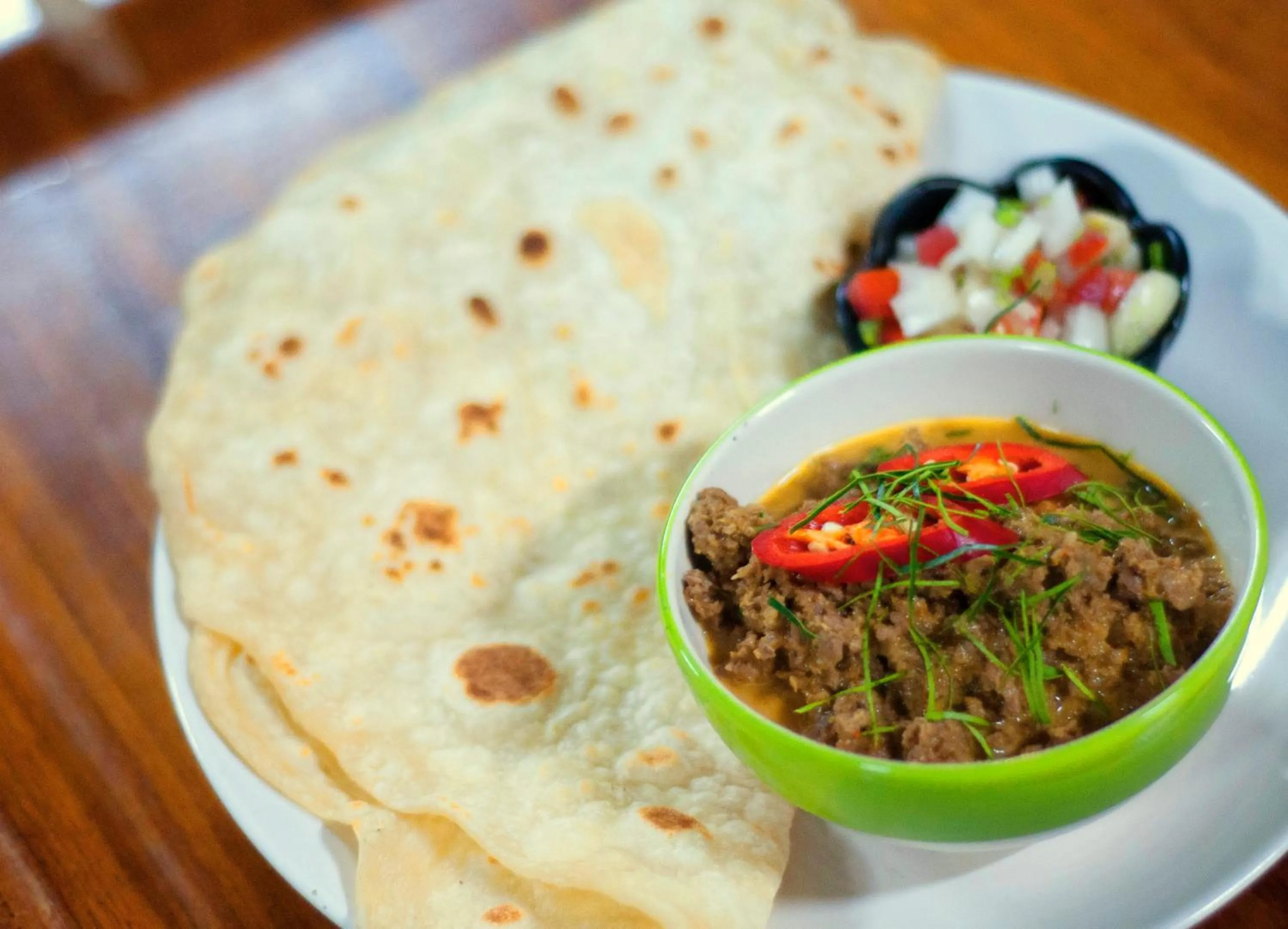 Food close-up in Rapala Rock Wood Resort- SHA Plus