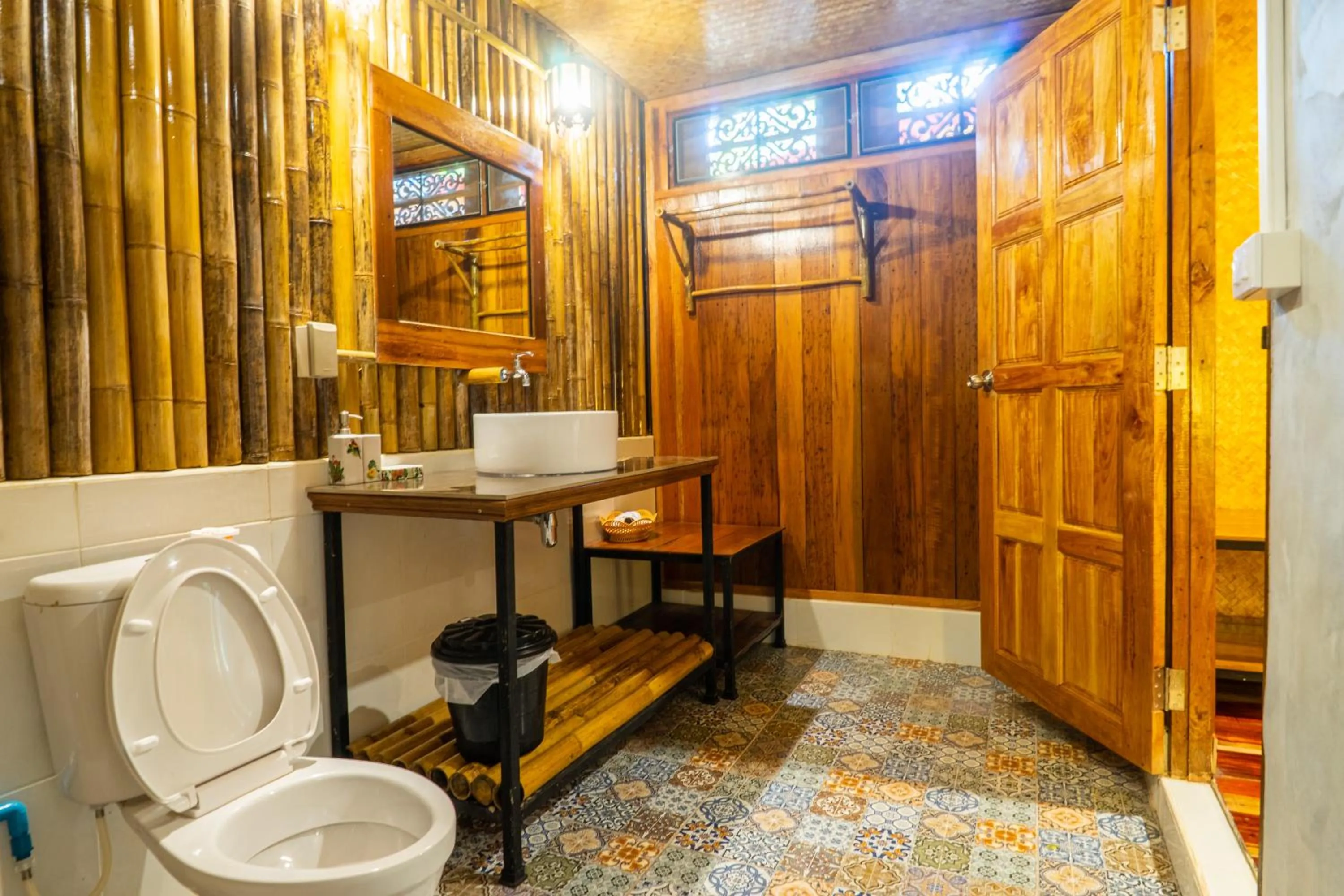 Bathroom in Rapala Rock Wood Resort- SHA Plus