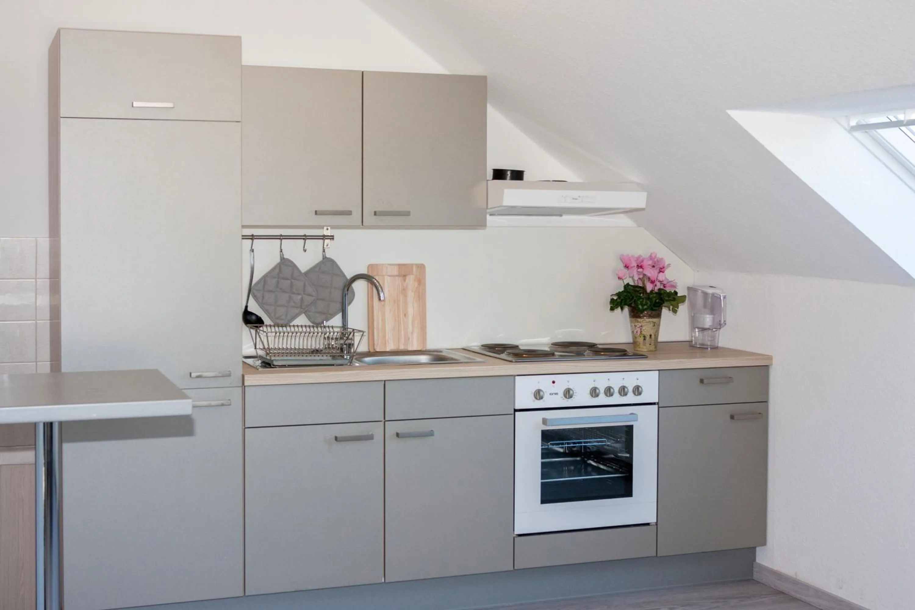 Kitchen or kitchenette in Hotel Zum Ritter