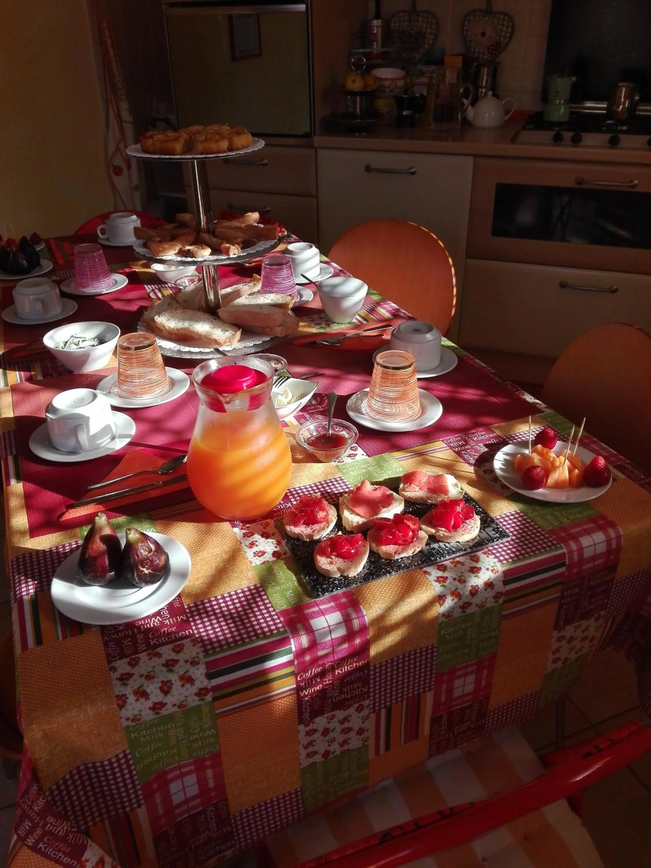 Food close-up in B&B La Dolce Vita