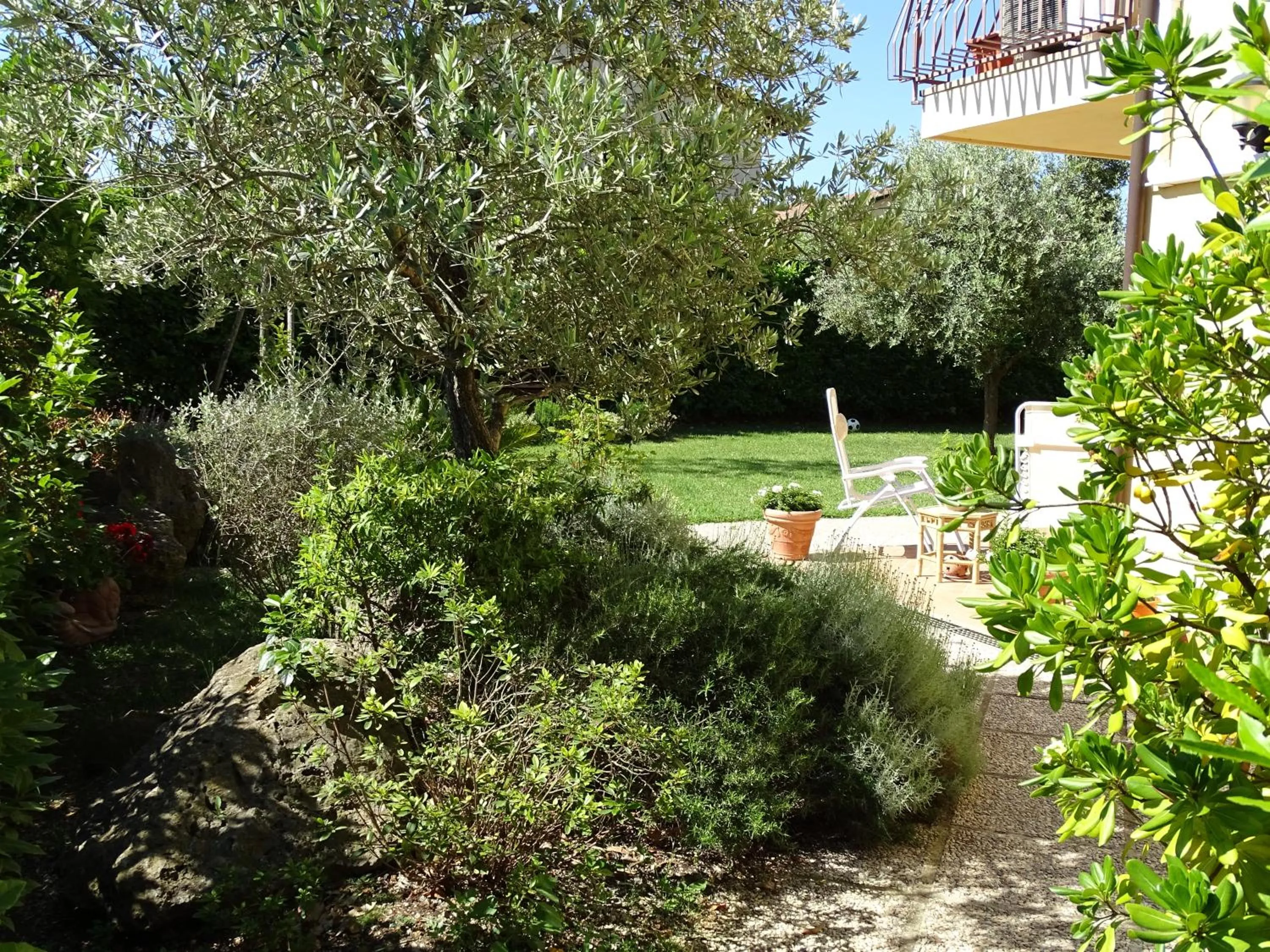 Garden in B&B La Dolce Vita