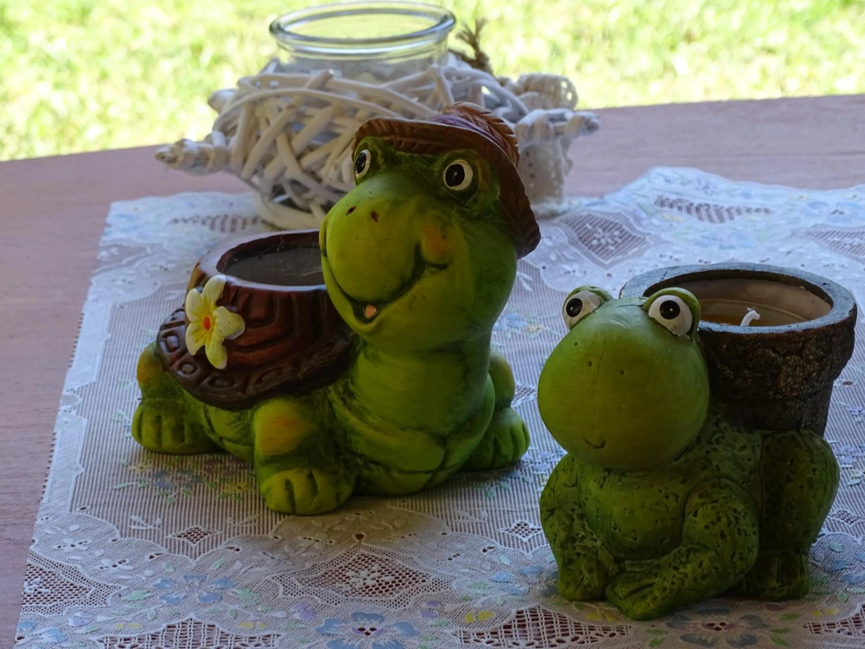 Garden in B&B La Dolce Vita